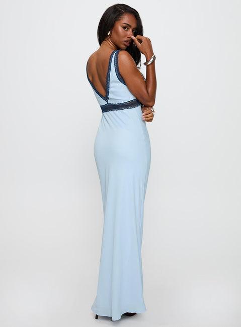 Maelene Maxi Dress Blue Product Image