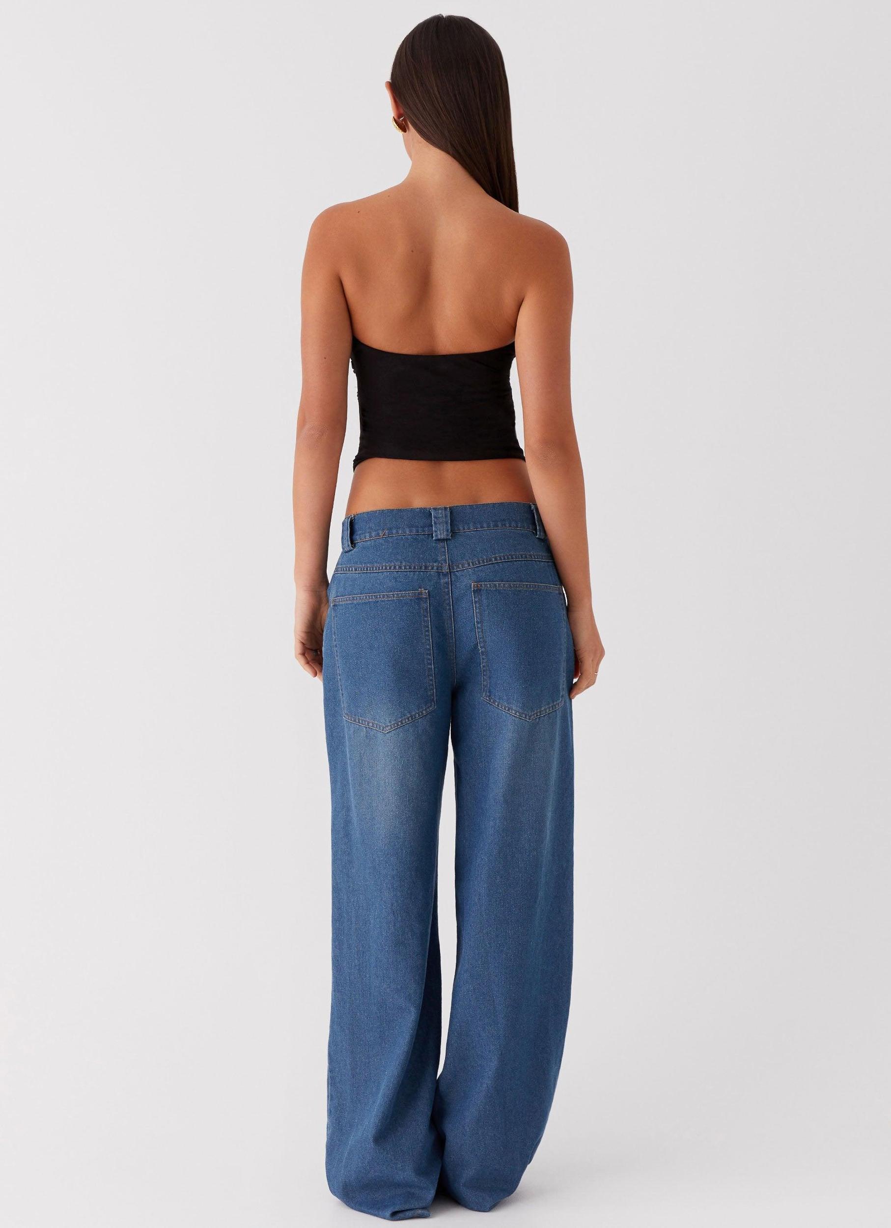 Sunlight Cascade Top - Black Product Image