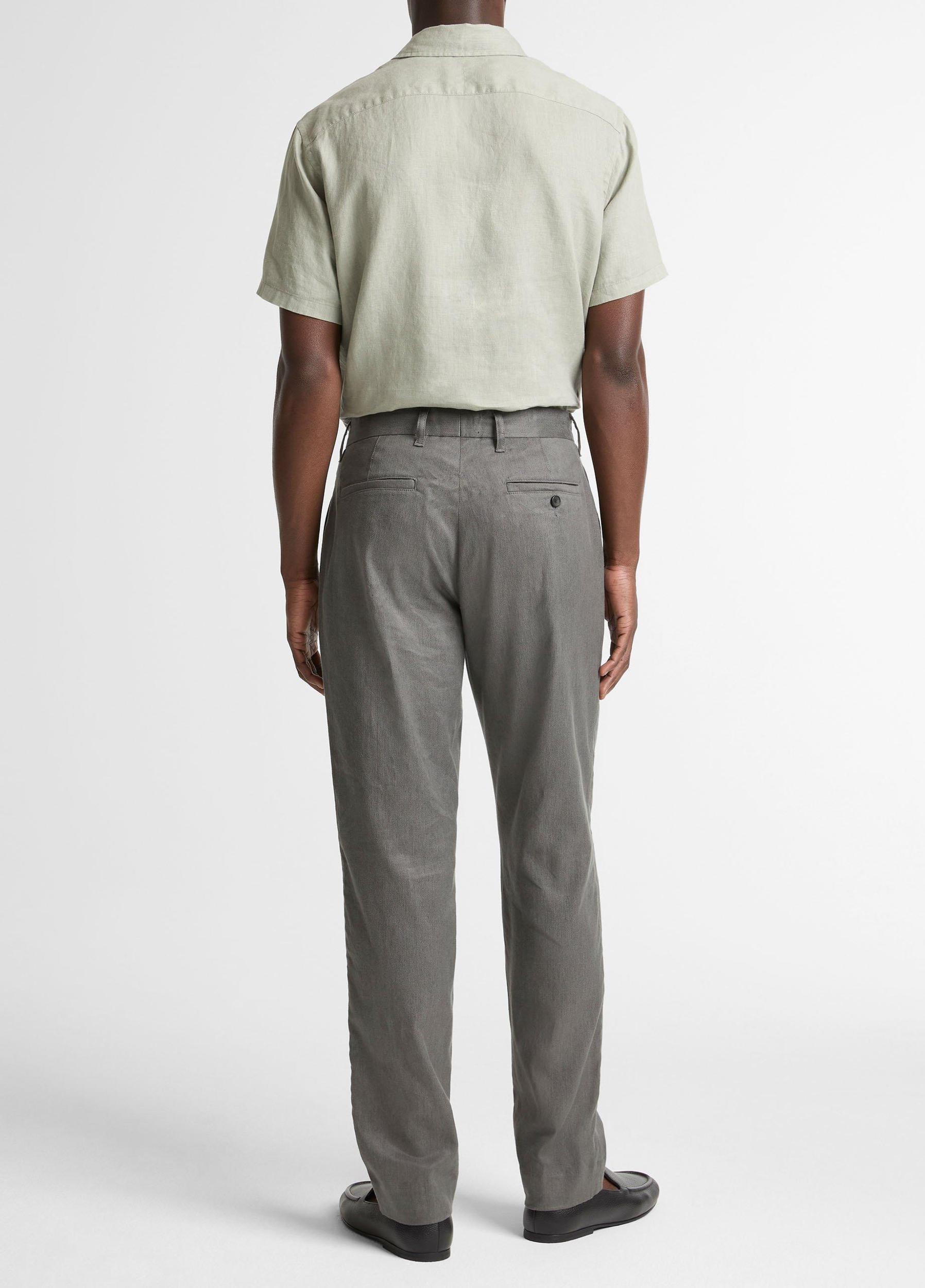 Owen Athletic Linen-Cotton Extended-Tab Pant Product Image