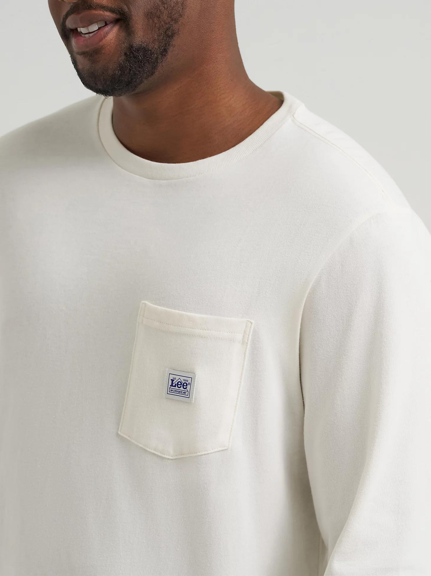 Men's Long Sleeve Workwear Pocket Tee | Men's Tops & Tees | Lee® Product Image