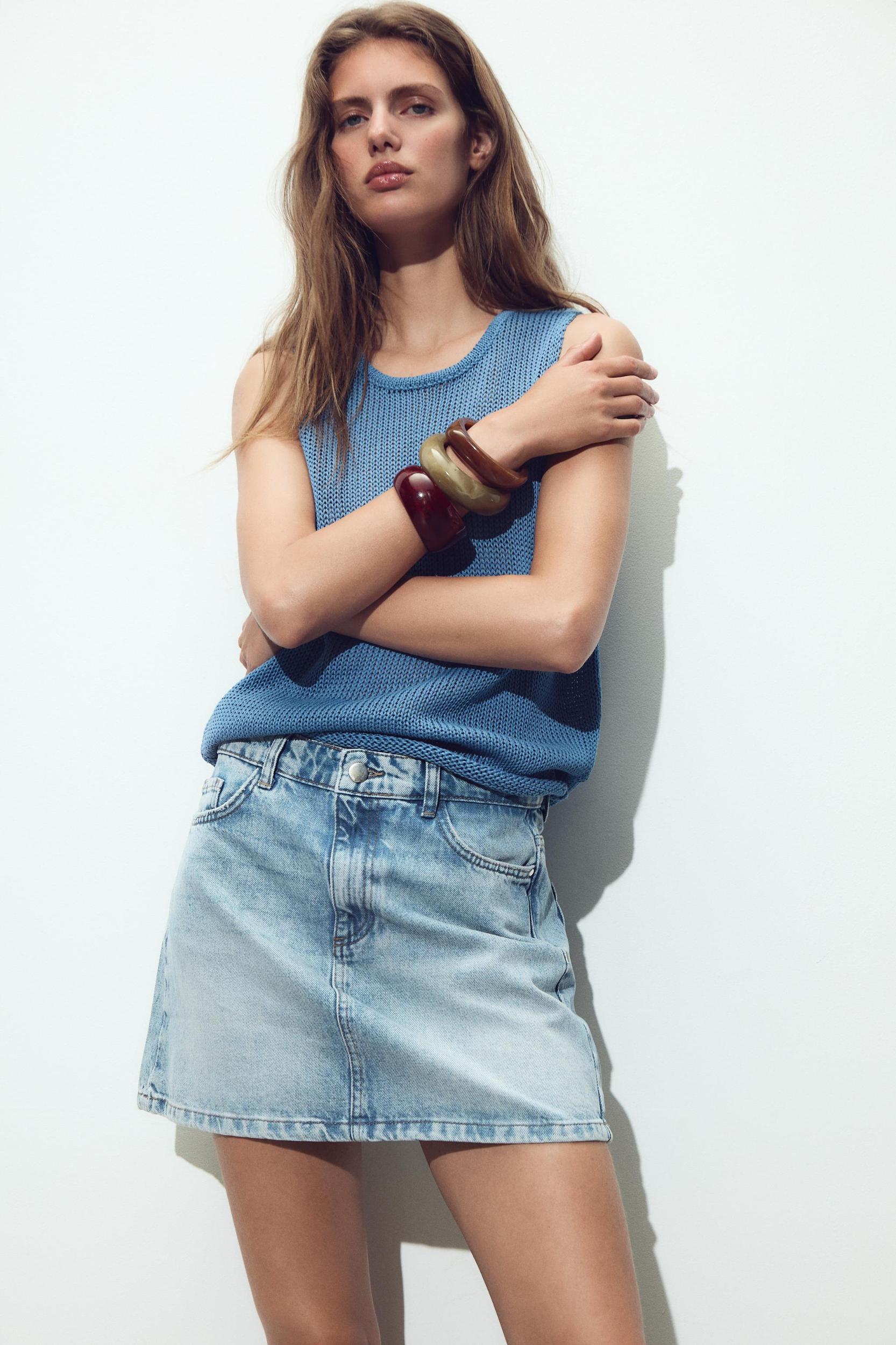 Z1975 DENIM MINI SKIRT Product Image