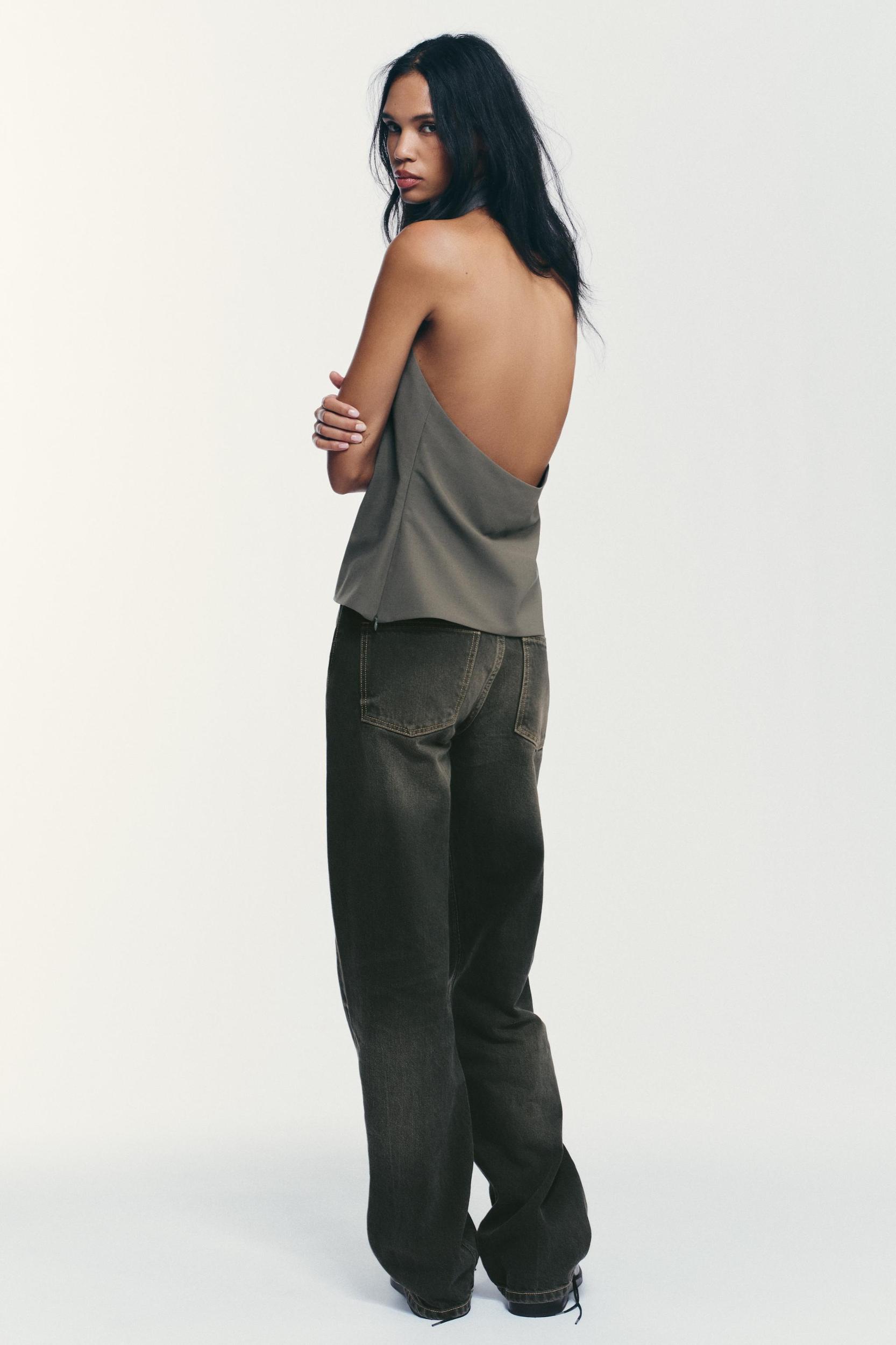 HALTER OPEN BACK TOP Product Image