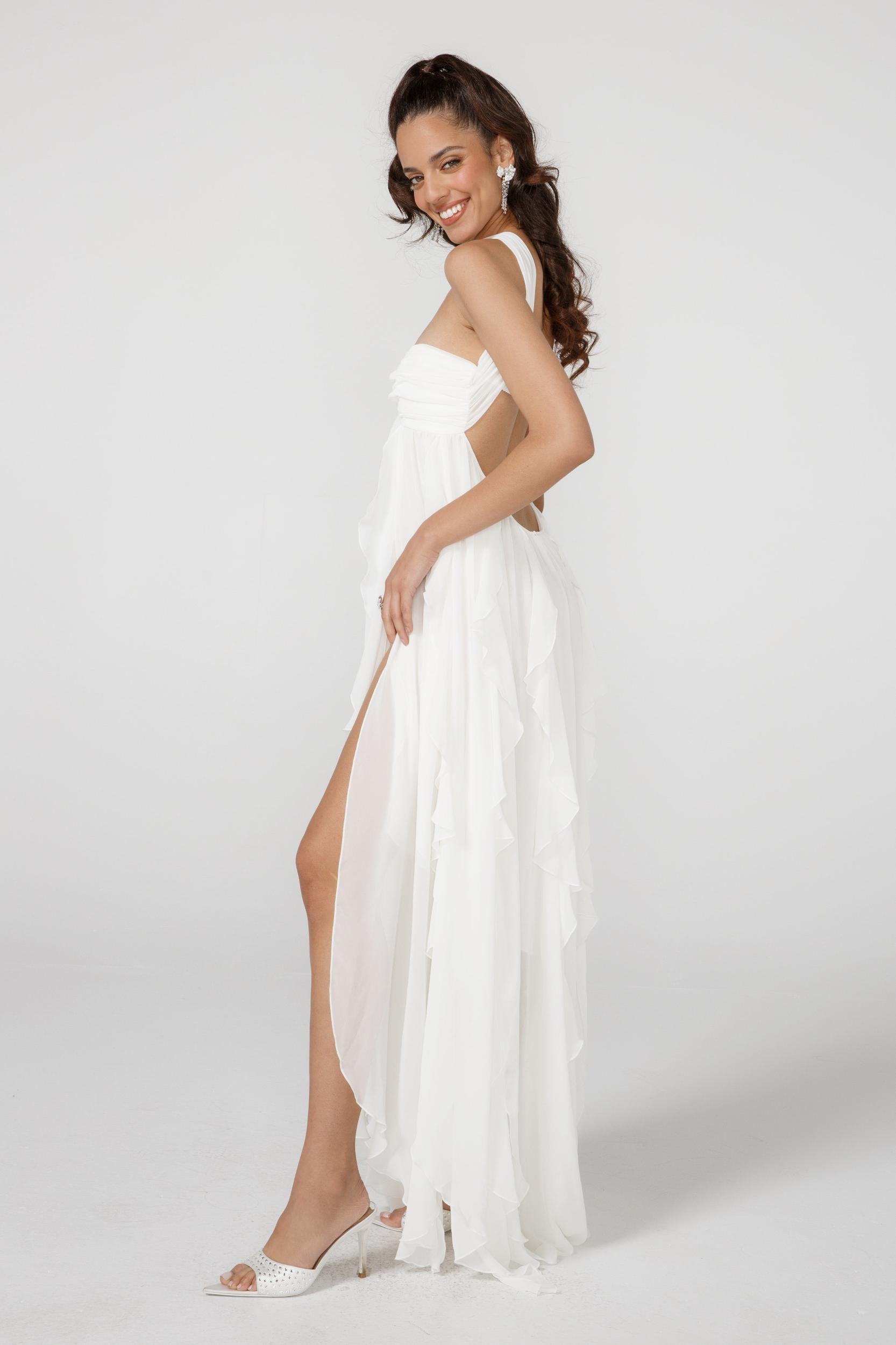Mariah Dress (White) Product Image