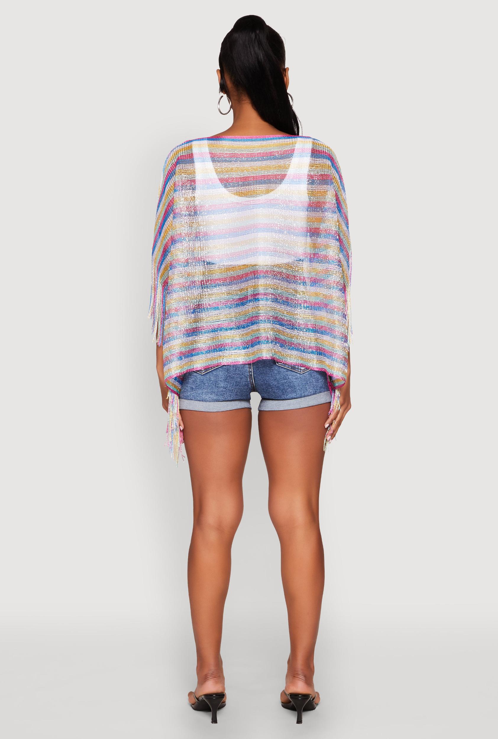 Striped Swim Cover Up Female Product Image