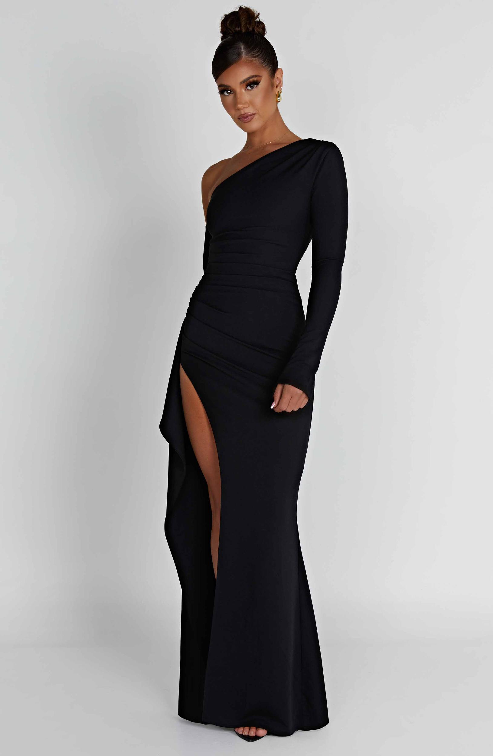 Abrielle Maxi Dress - Black Product Image