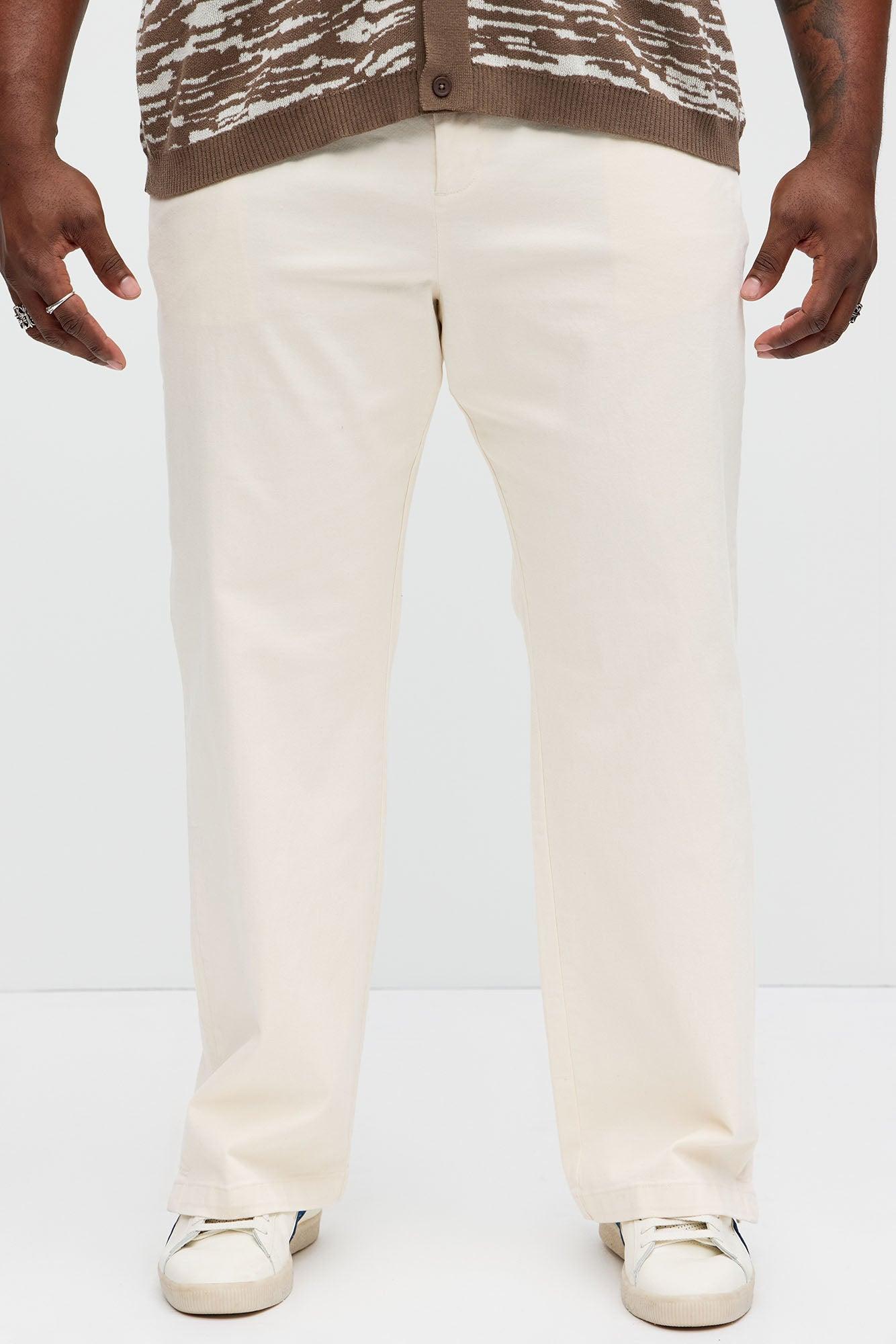 Mac Chino Straight Pants - Cream Product Image