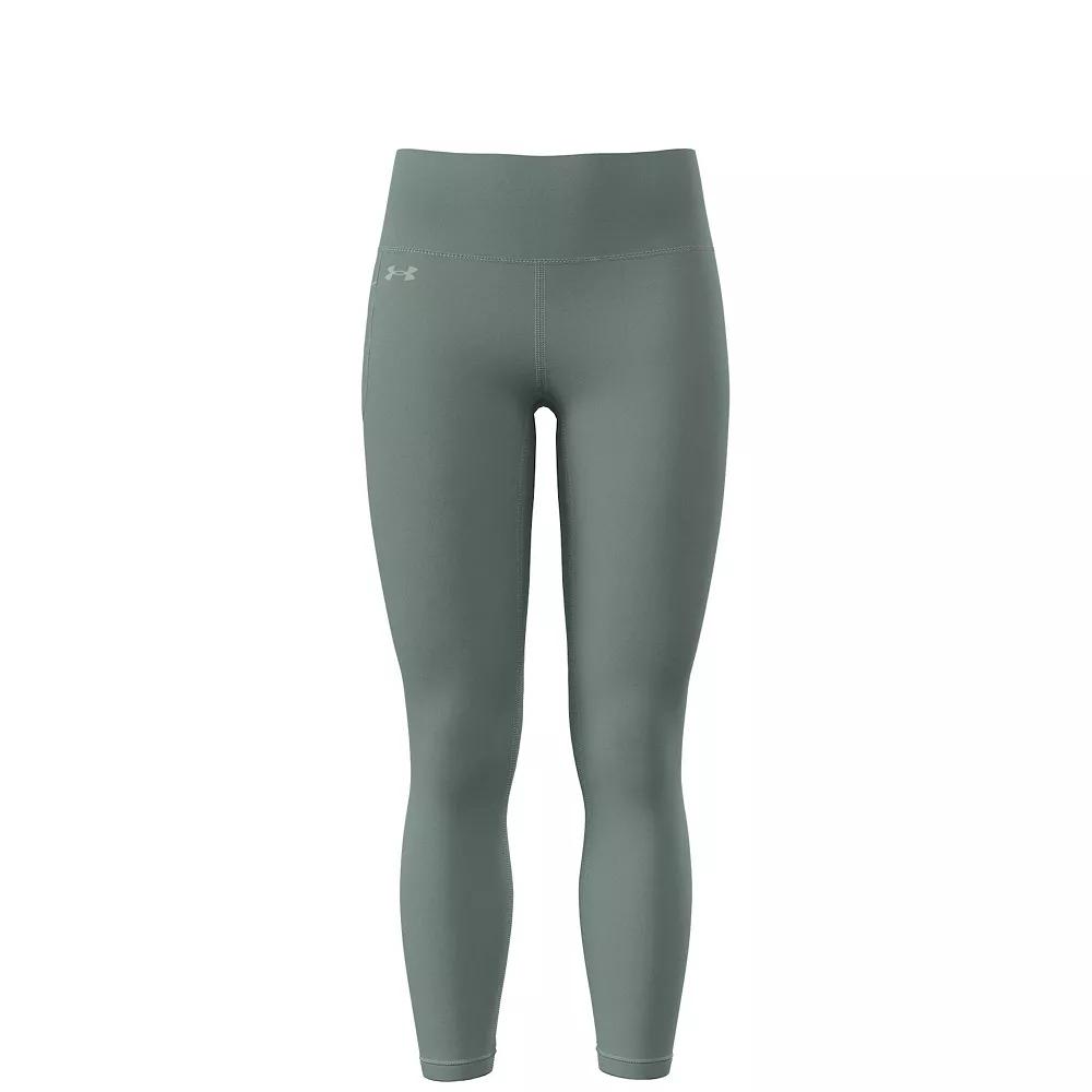 Women's Under Armour Motion High-Waisted 7/8 Ankle Leggings, Size: XL, Silica Green Product Image