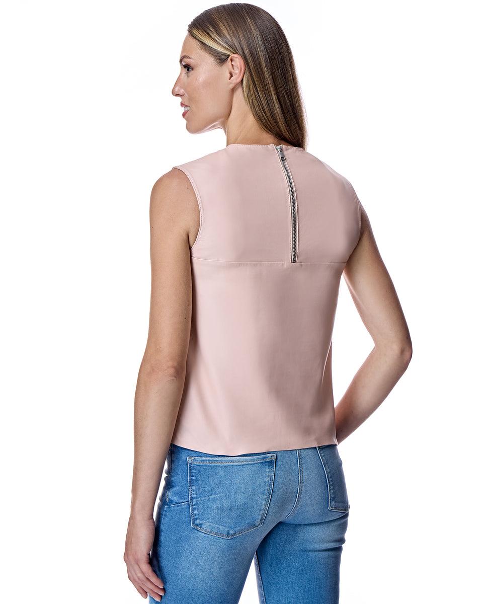 Leather Sleeveless Shirt Product Image