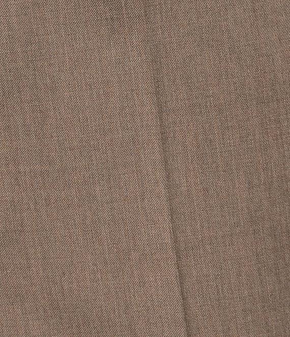 Hugo Boss Genius Slim Fit Flat Front Solid Dress Pants Product Image