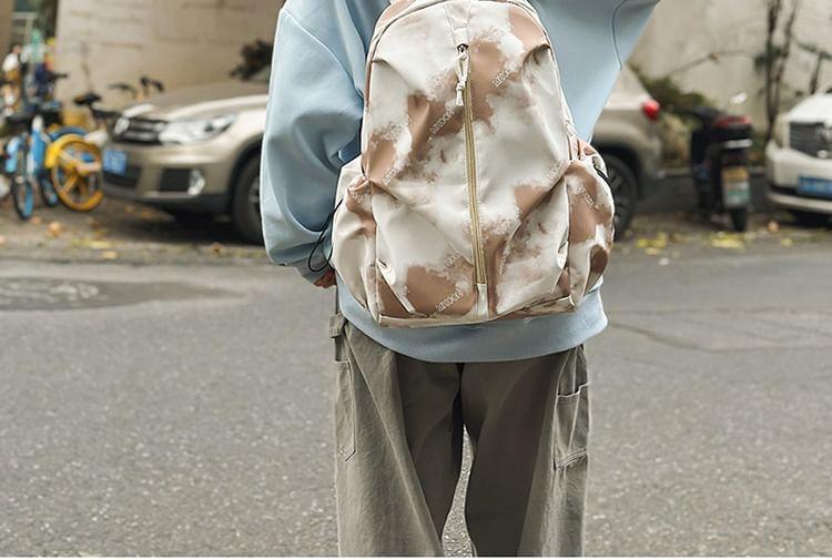 Tie Dye Nylon Laptop Backpack Product Image