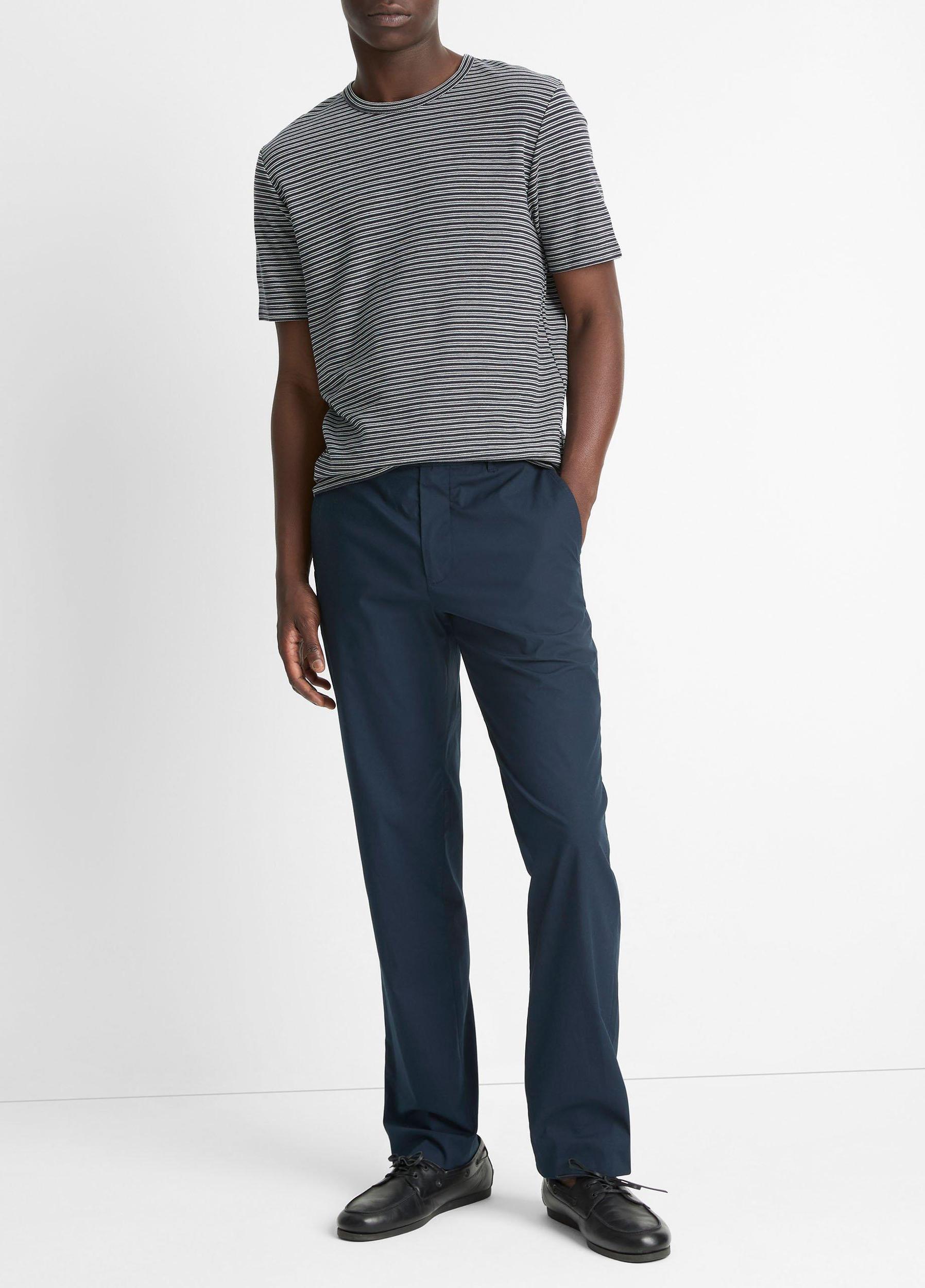 Striped Pima Cotton Piqué T-Shirt Product Image