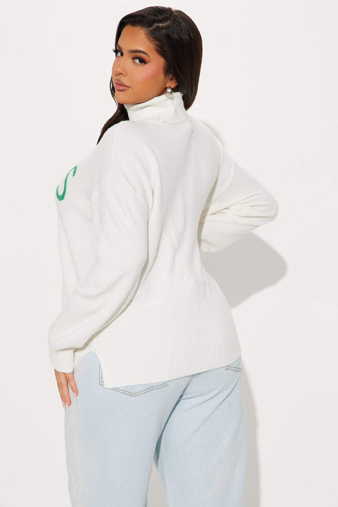 Apres Turtle Neck Sweater - Ivory/combo Product Image