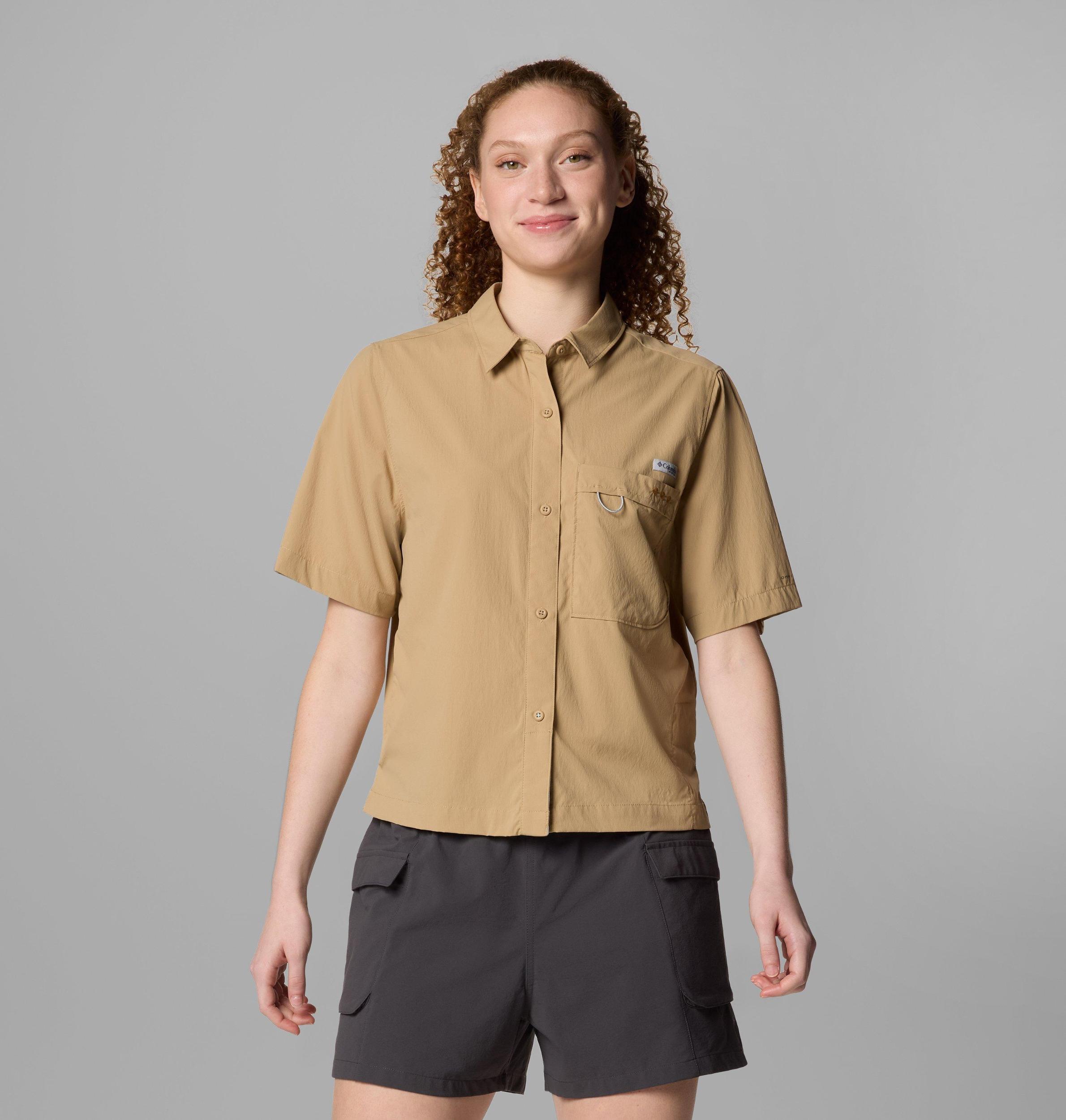 Columbia Womens PFG Wild Cast Short Sleeve Shirt- Product Image