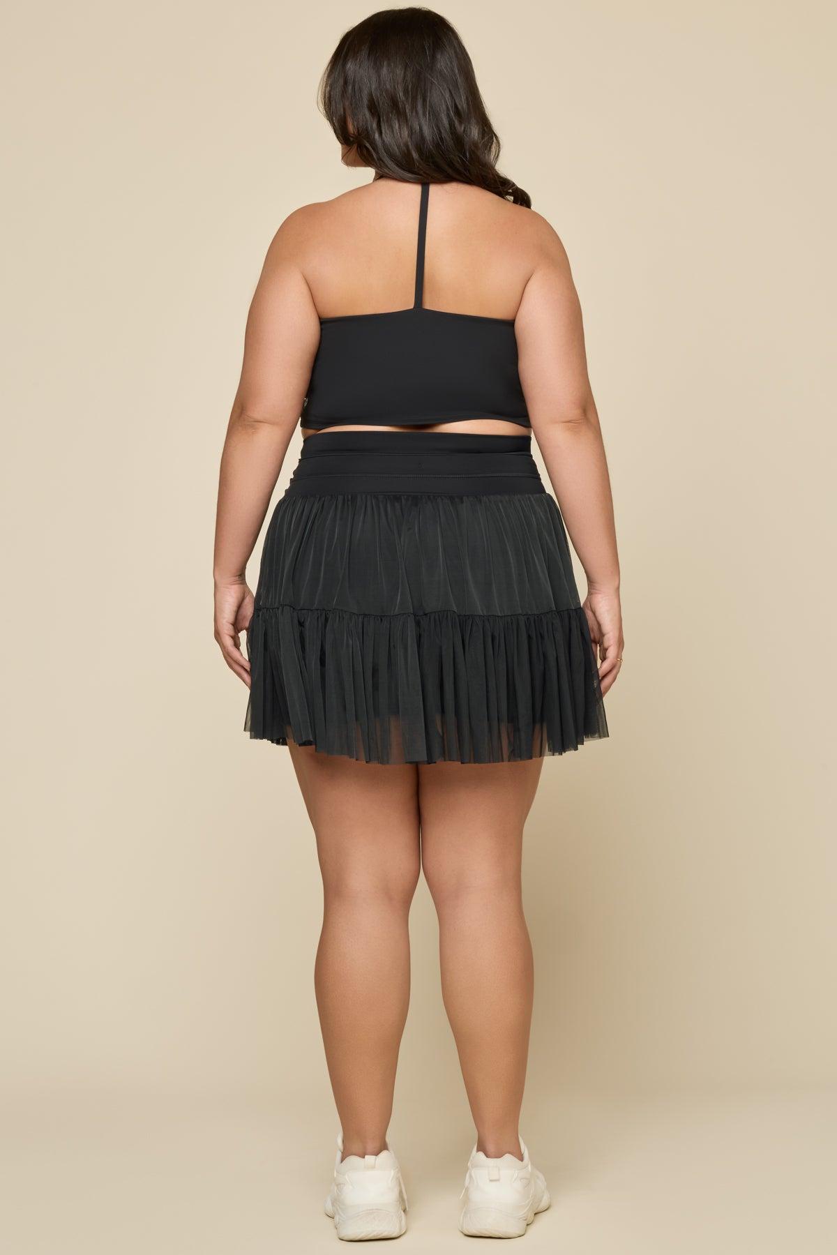 Pirouette Skort - Peppercorn Product Image