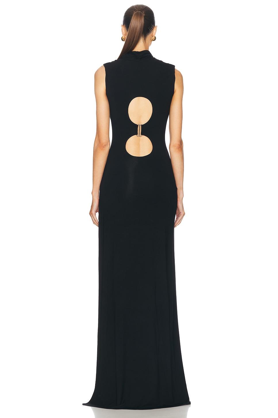 Back Cutout Cowl Dress Product Image
