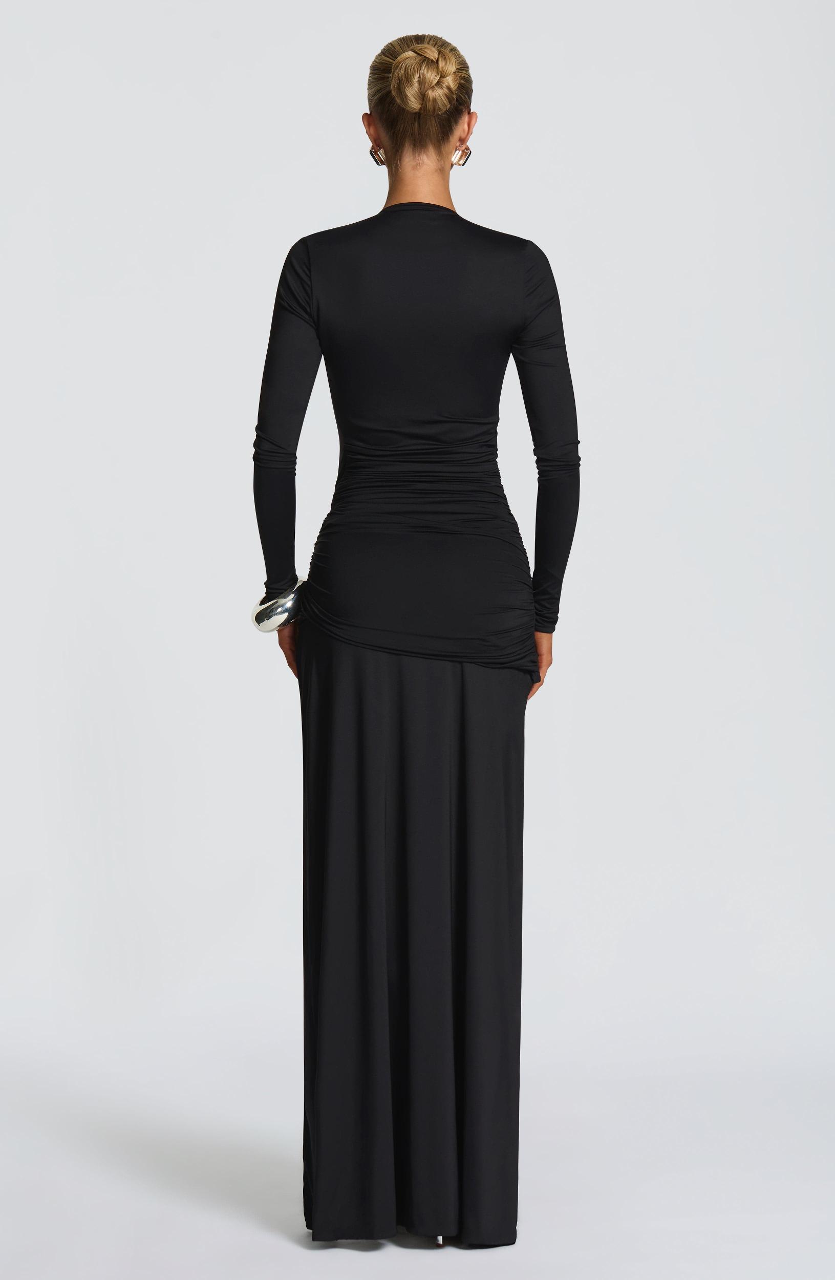 Ysabella Maxi Dress - Black Product Image