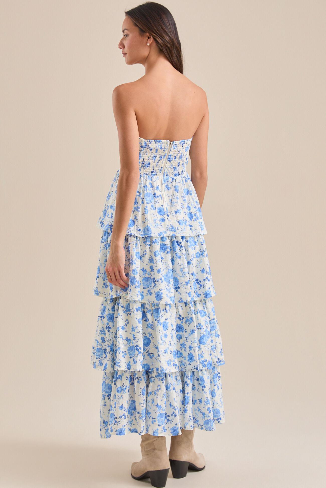 Halina Floral Maxi Dress Product Image