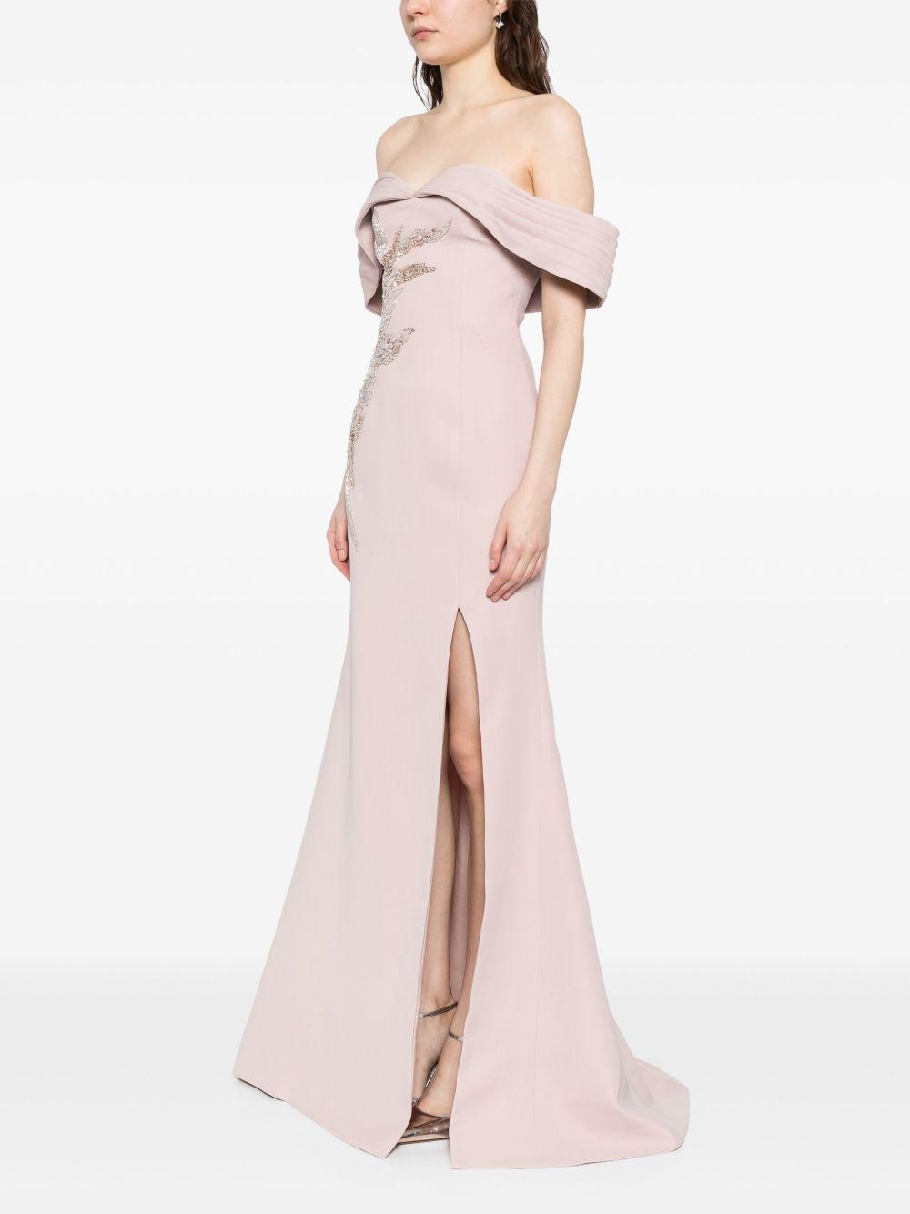 embellished long dress Product Image