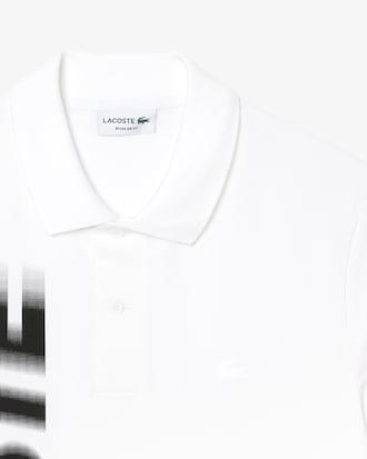 Men's Regular Fit Lacoste Movement Printed Polo Product Image