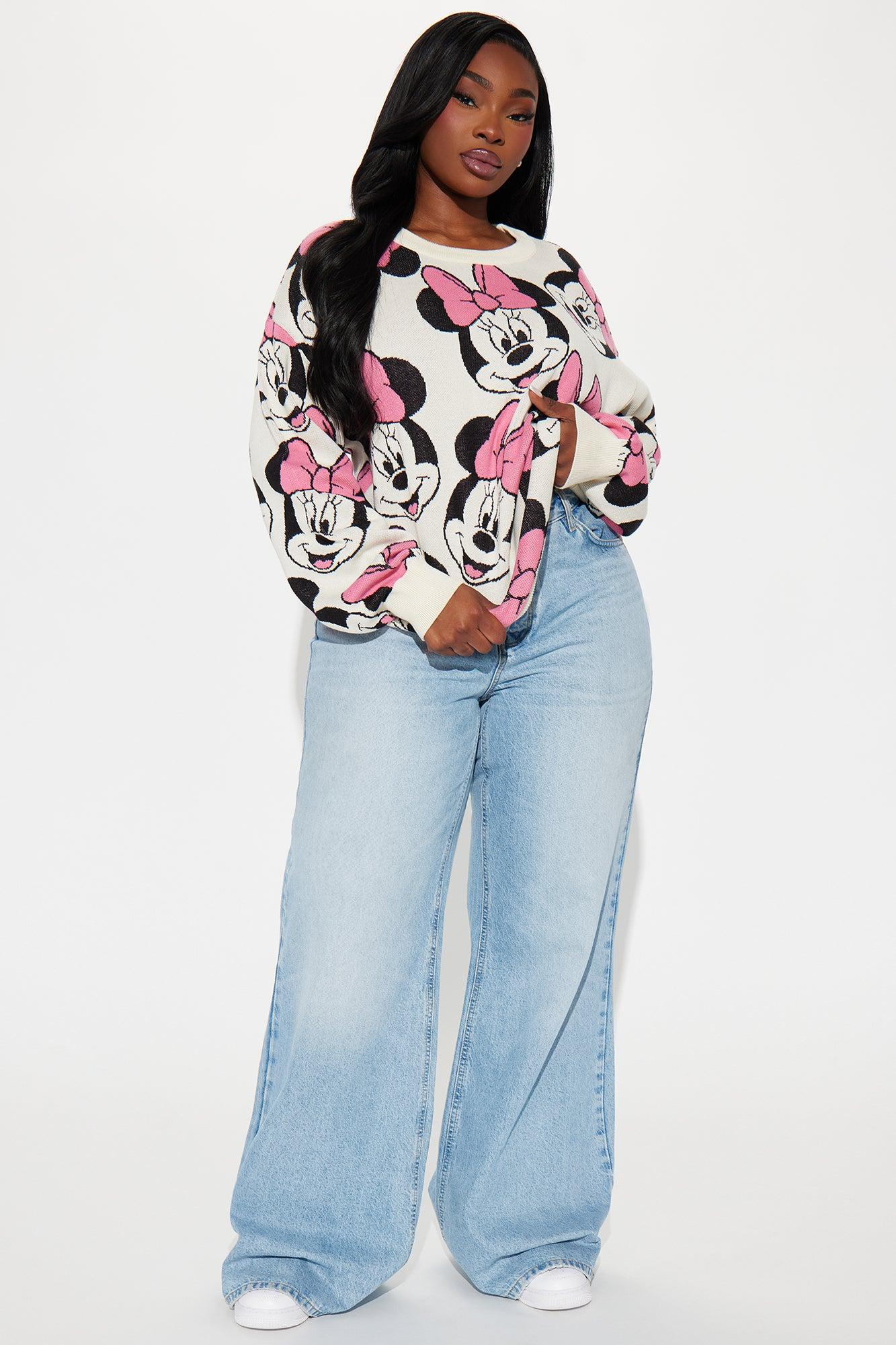 Minnie Mouse Sweater - Cream/combo Product Image