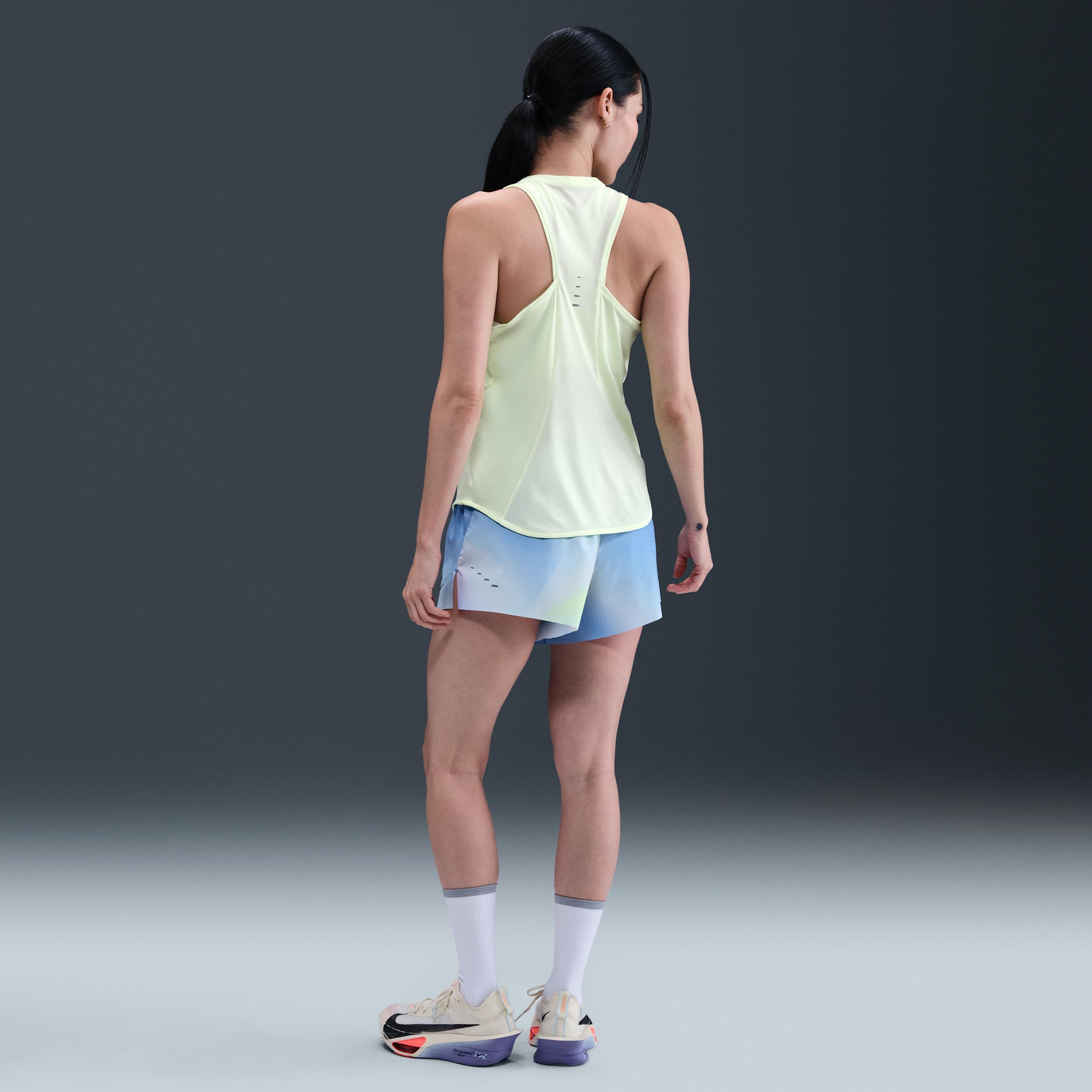 Nike Women's Swift Dri-FIT Mid-Rise 2.5" Brief-Lined Running Shorts Product Image