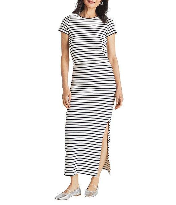Splendid Whitney Striped Knit Maxi Skirt Product Image