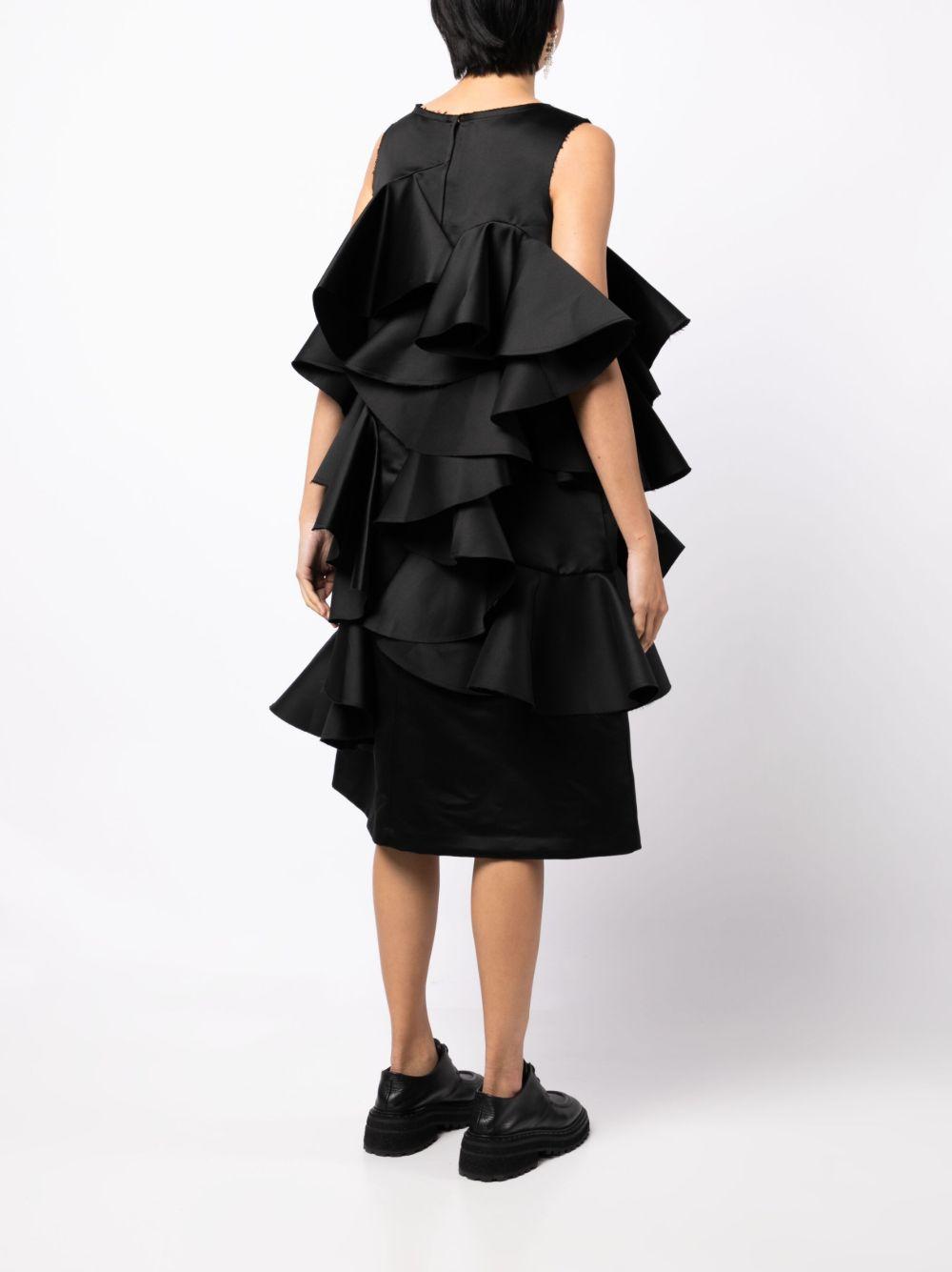 ruffled cotton dress  Product Image