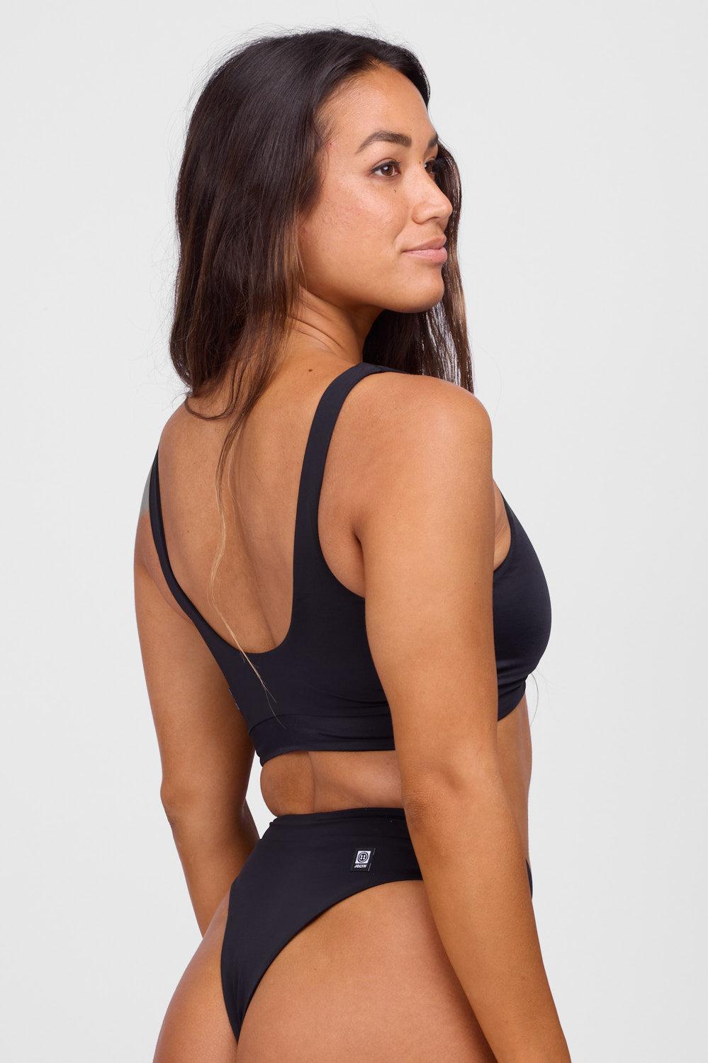 Cayla Bikini Top -  Black Female Product Image