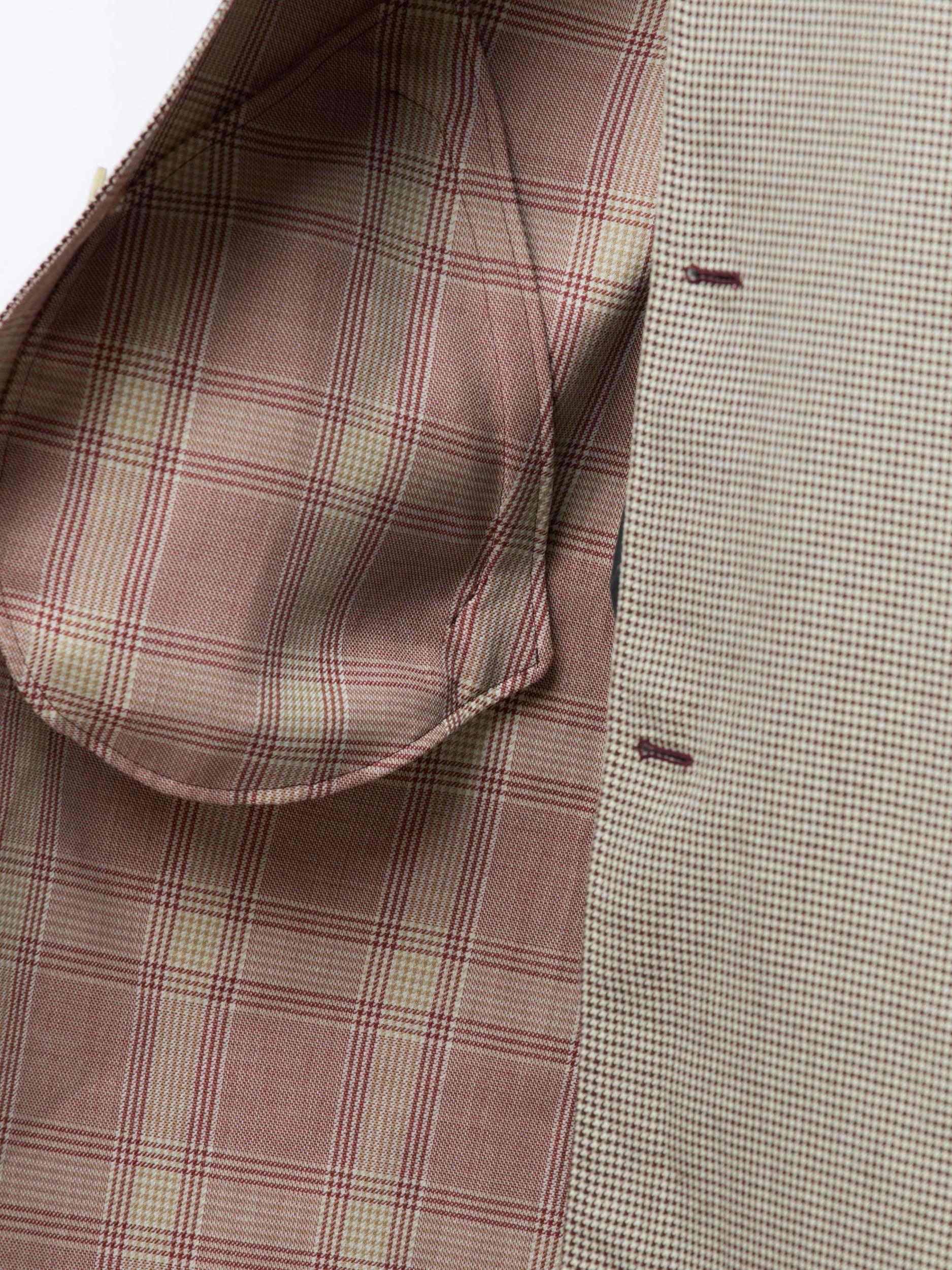 5 Button Coat (Black Cherry) Product Image