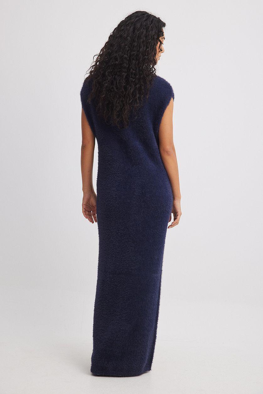 Fuzzy Knit Maxi Dress Product Image
