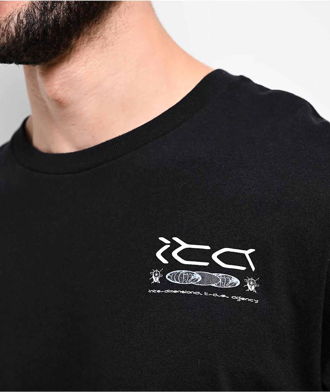 ITA Wormhole Black T-Shirt Product Image
