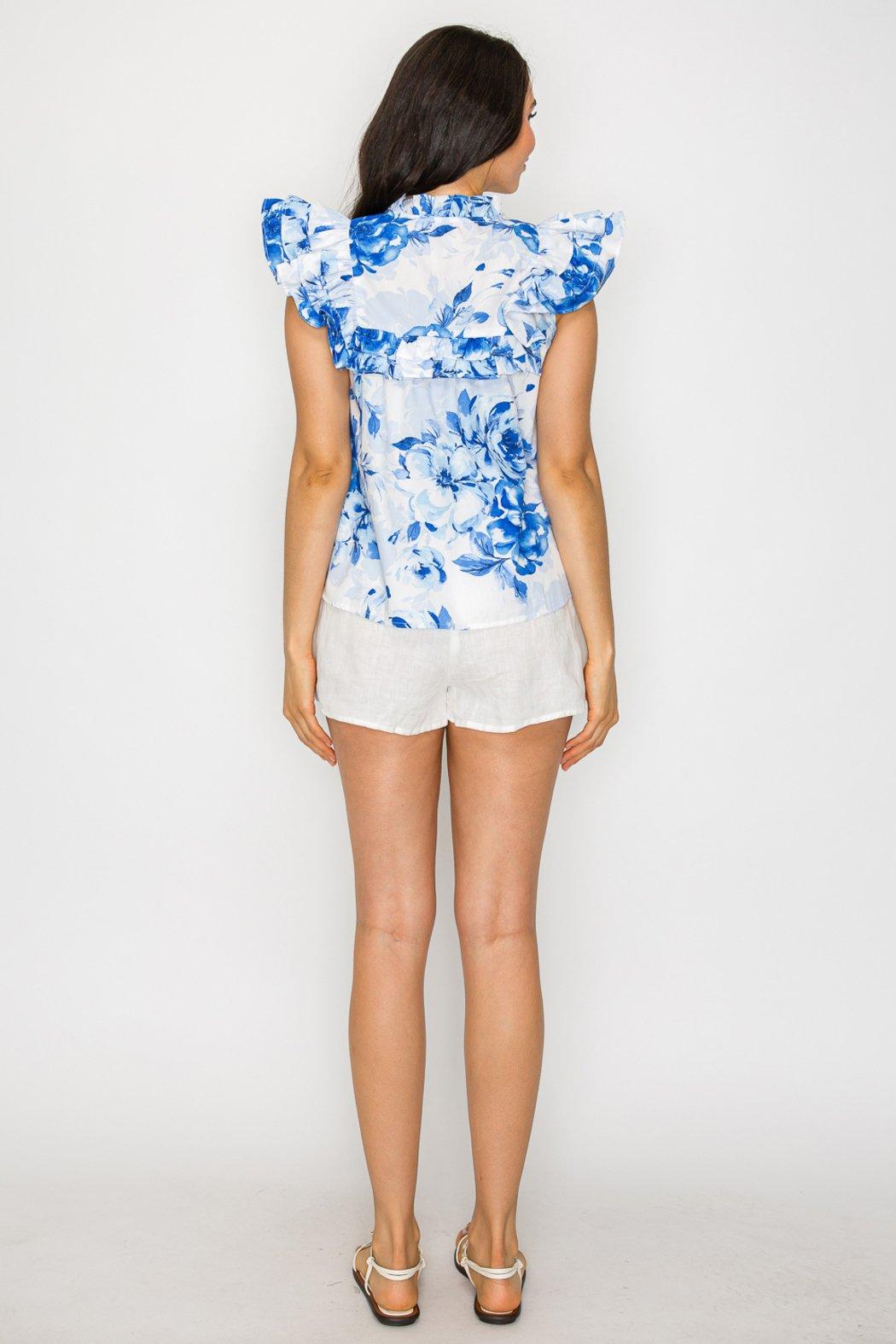 Sapphire Garden Top Product Image