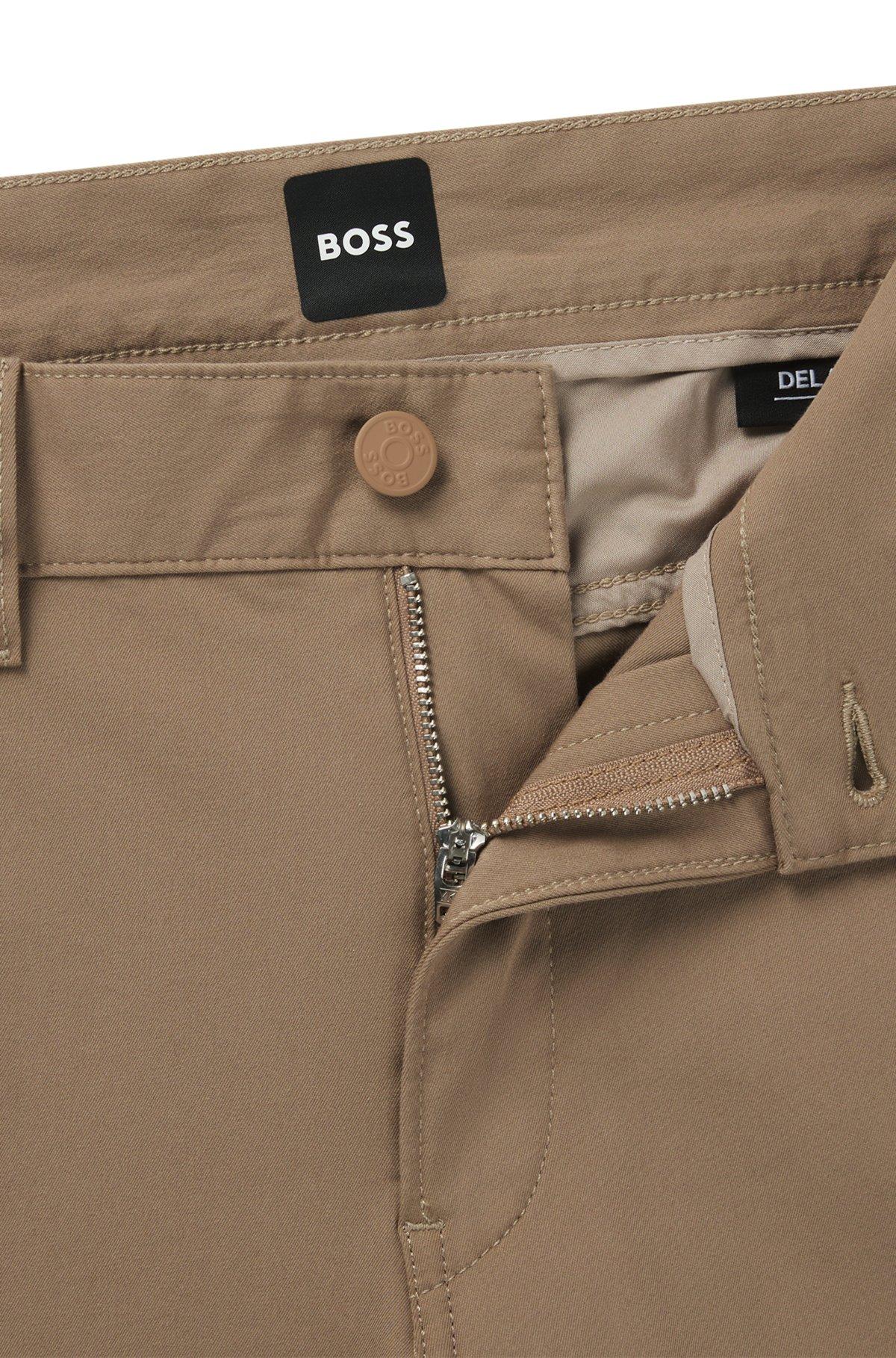 Delaware slim-fit trousers in performance-stretch fabric Product Image