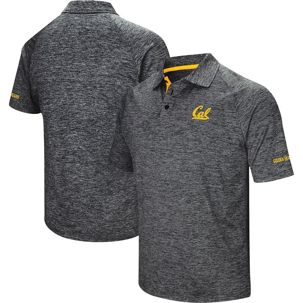Men's Colosseum Navy Cal Bears Down Swing Polo,  Product Image