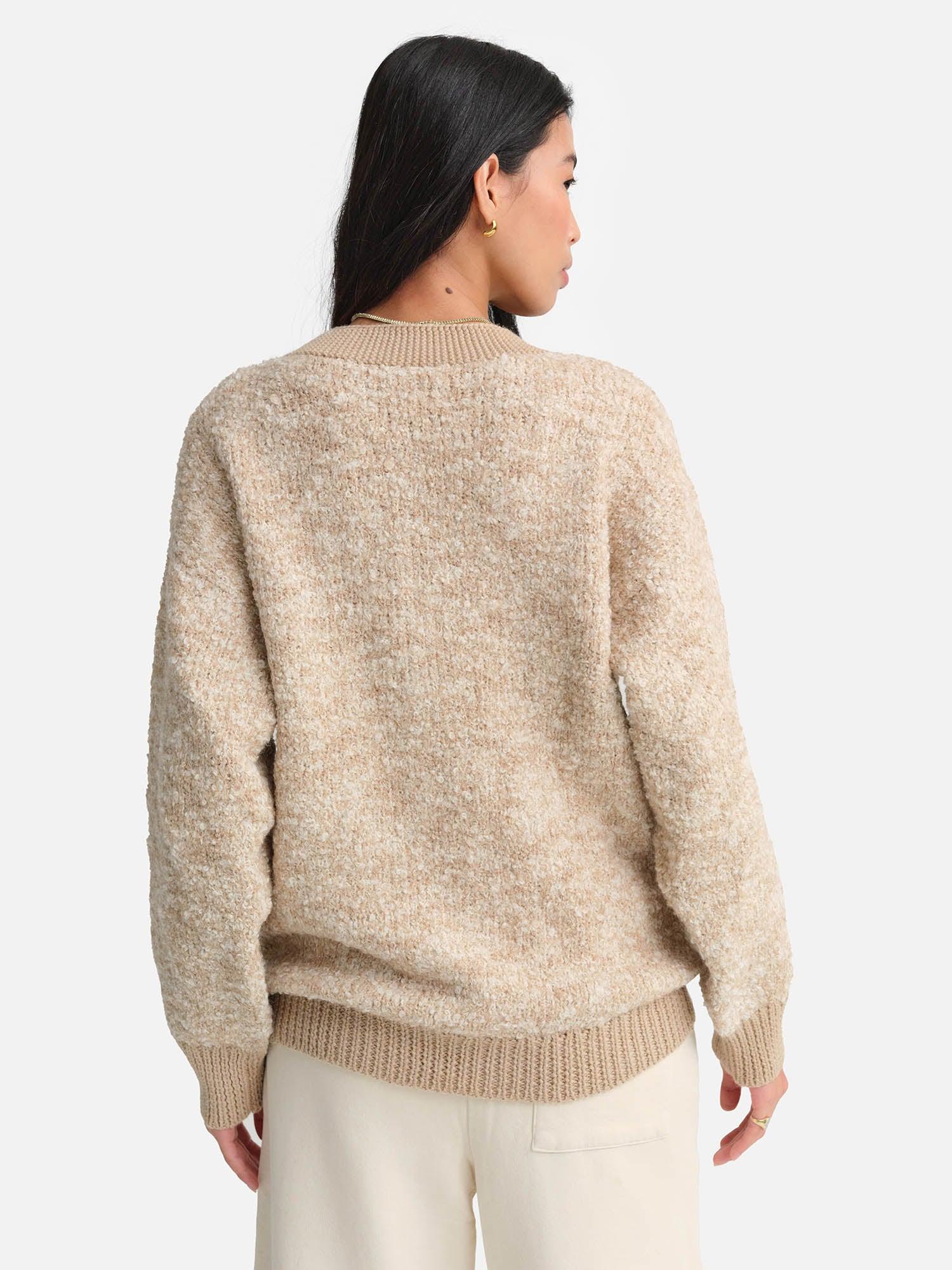 Alpaca Teddy Cardigan Female Product Image