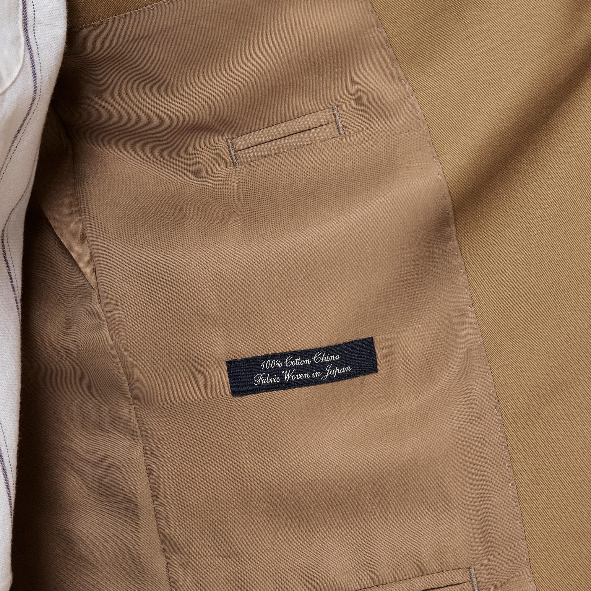 Ludlow Slim-fit suit jacket in Japanese cotton chino Product Image