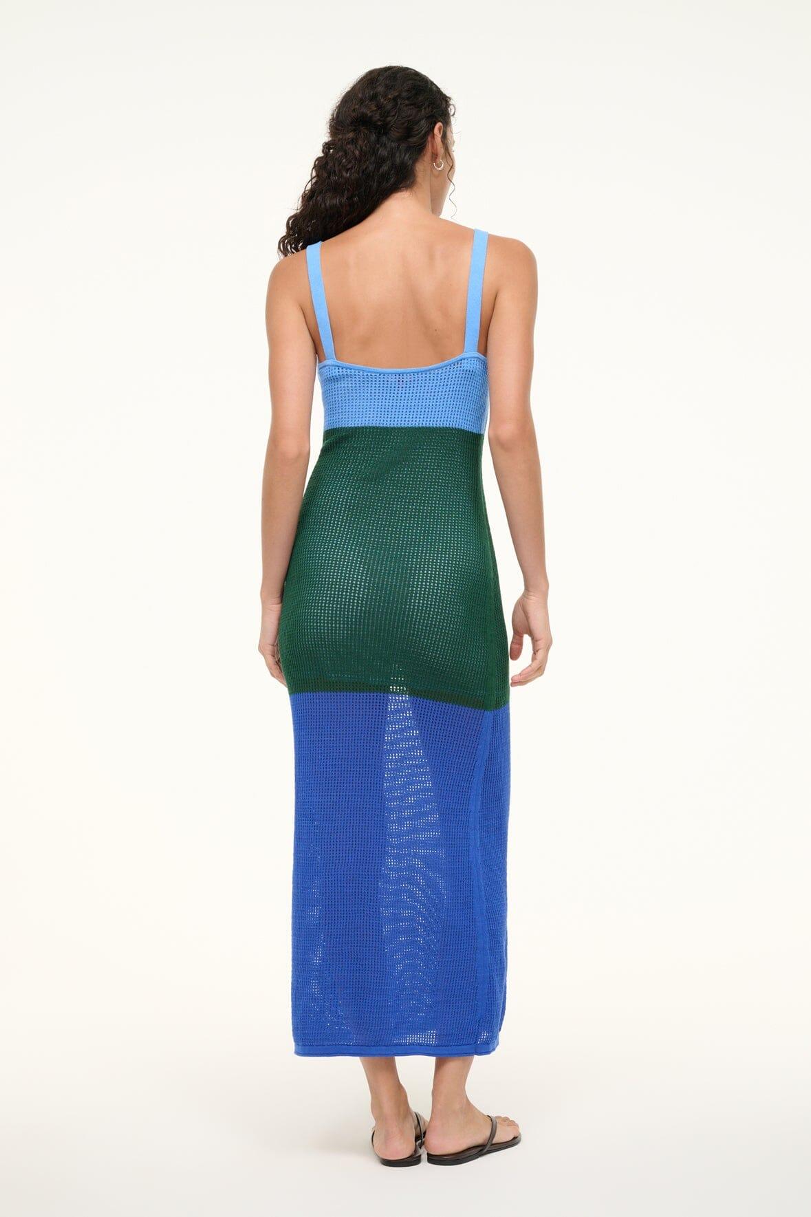JESSICA MAXI DRESS | DEEP SEA JUNGLE SKY Product Image