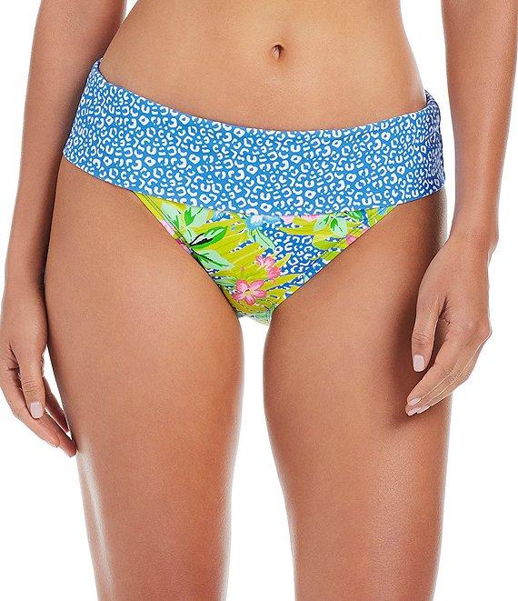 Bleu Rod Beattie Let's Get Away Foldover Waist Hipster Swim Bottom Product Image