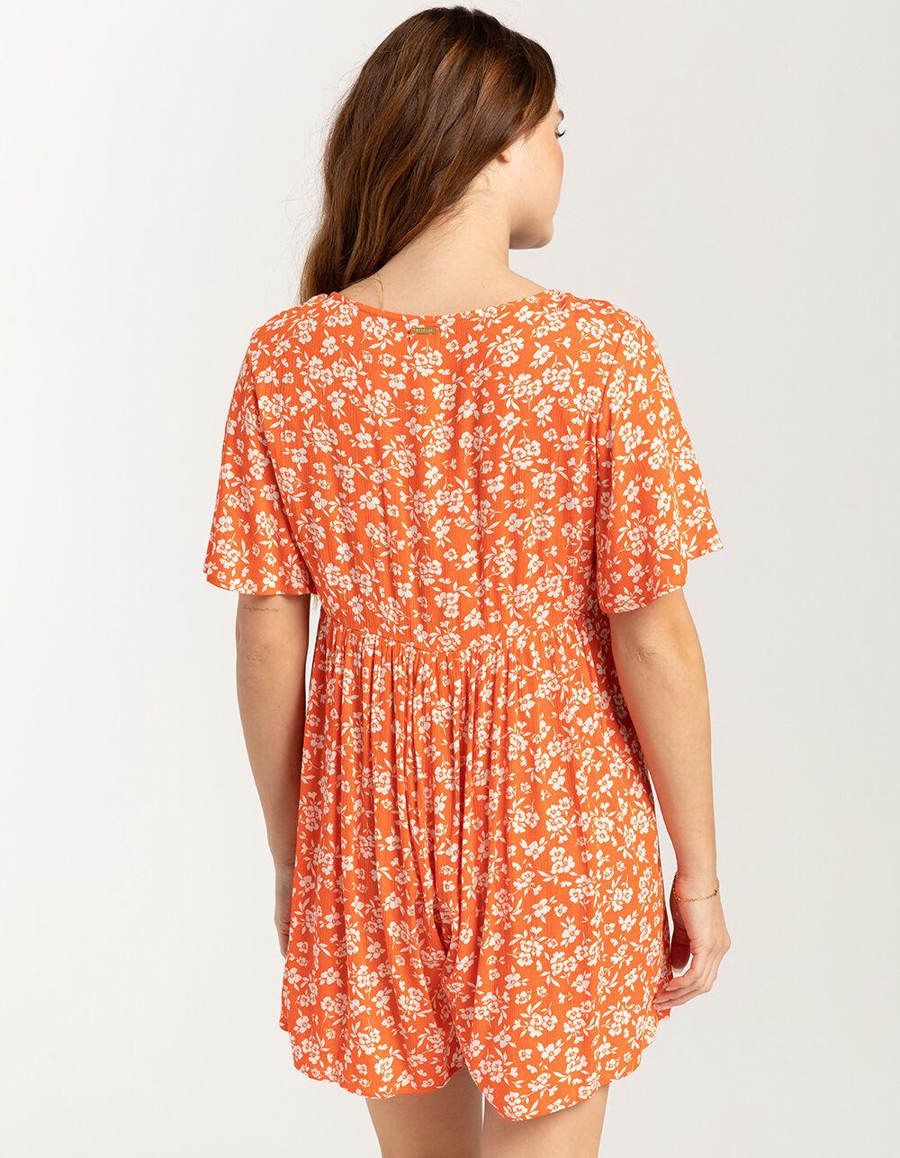 BILLABONG Spring Daze Womens Romper - CORAL Product Image