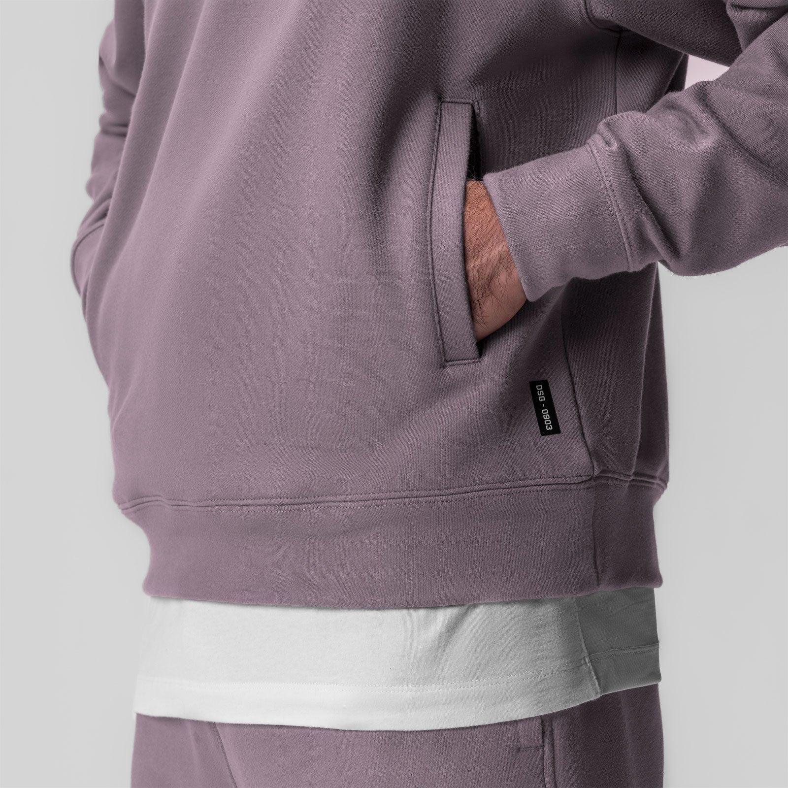 0903. Tech-Terry™ Paneled Quarter Zip - Moonscape "Wave Dye" Product Image