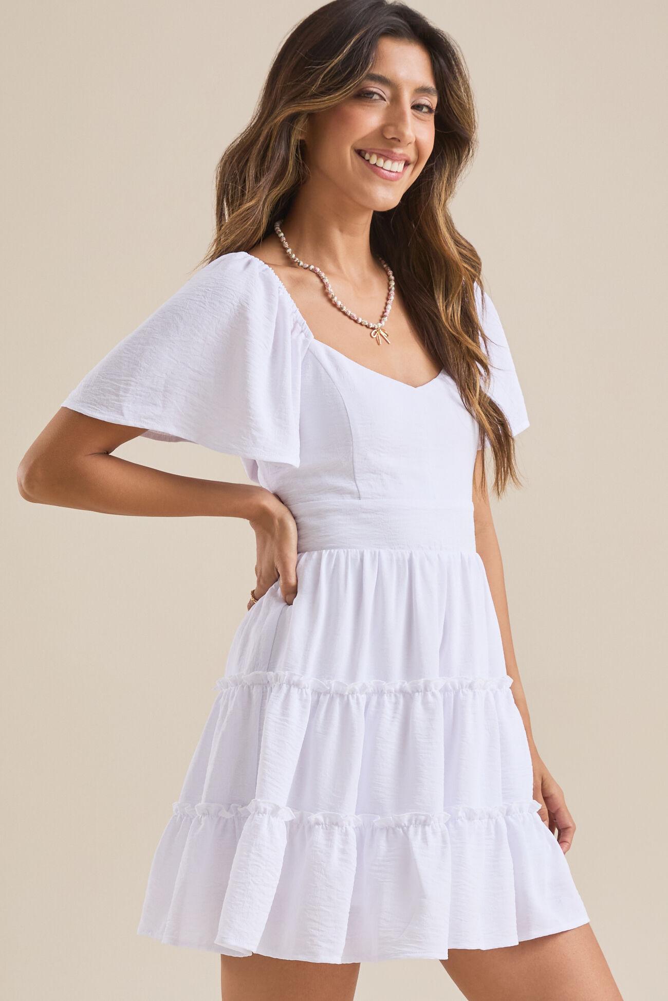 Claire Babydoll Mini Dress Product Image