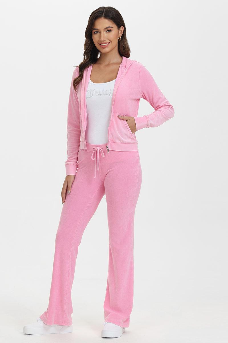 Big Bling Towel Terry Zip Hoodie Product Image