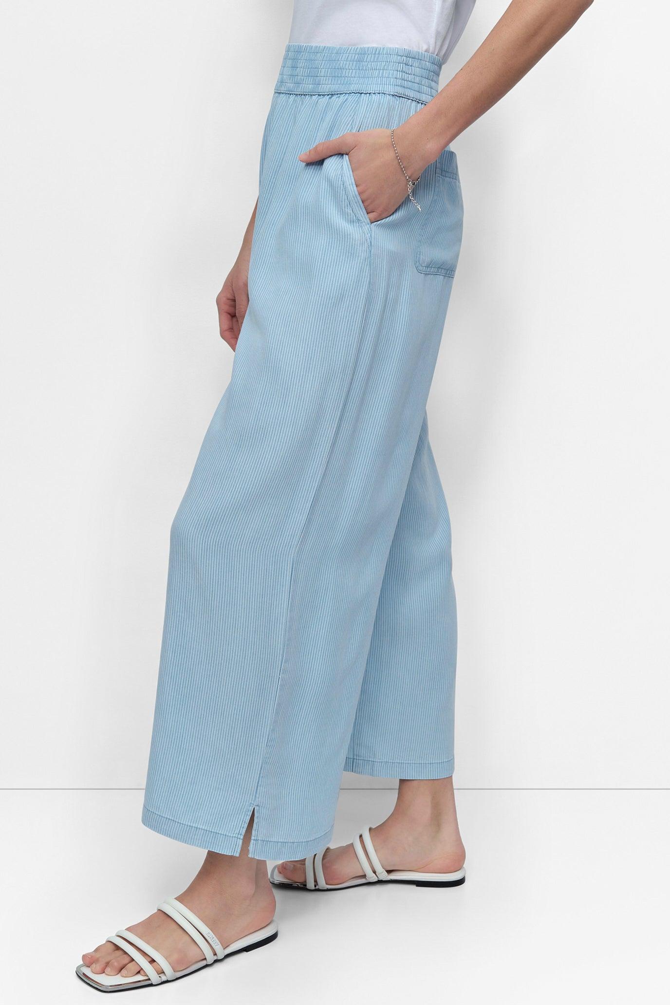 WIDE LEG ANKLE PANT Product Image
