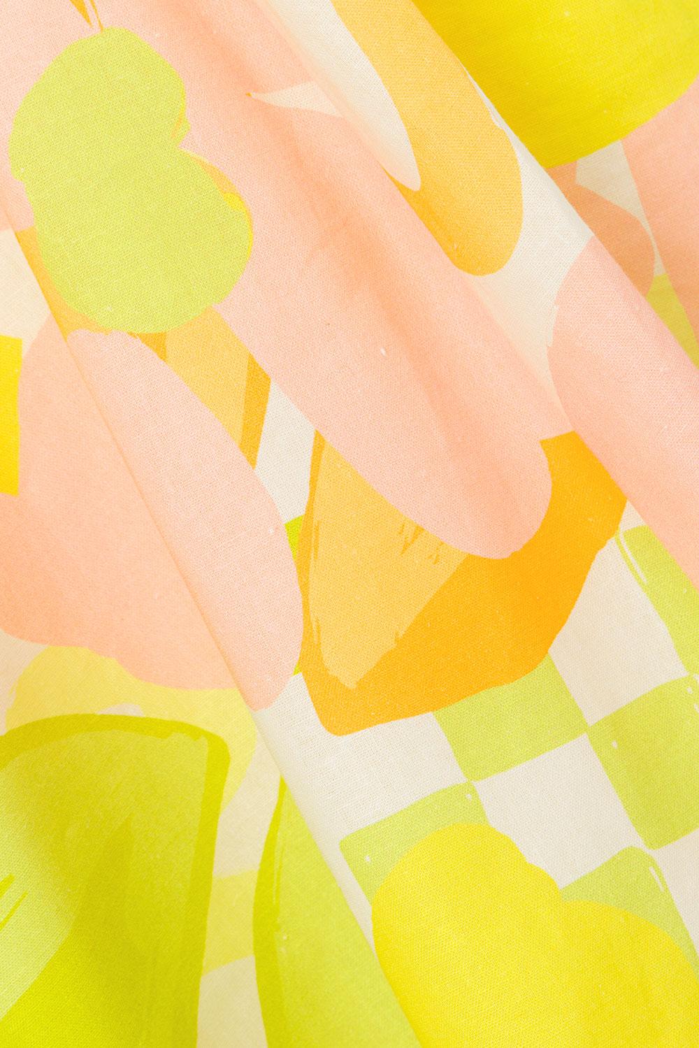 Tyler Dress - Checker Floral Product Image