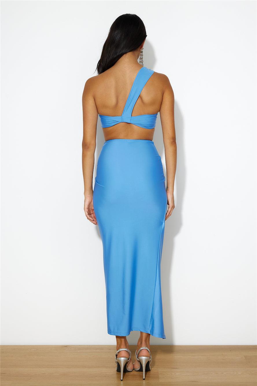 Ready For Goss Crop Top Blue Product Image