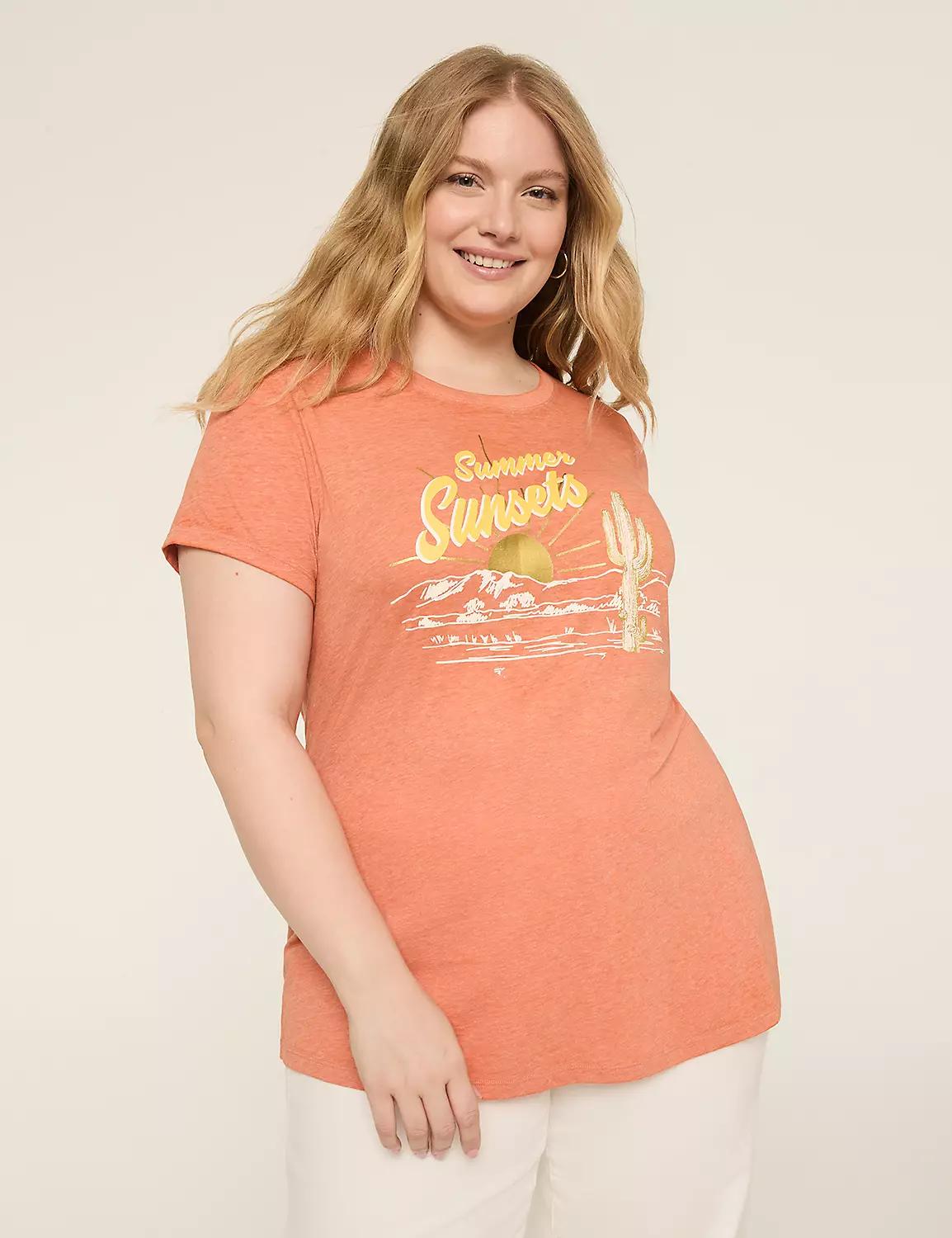 Summer Sunset Graphic Tee Product Image