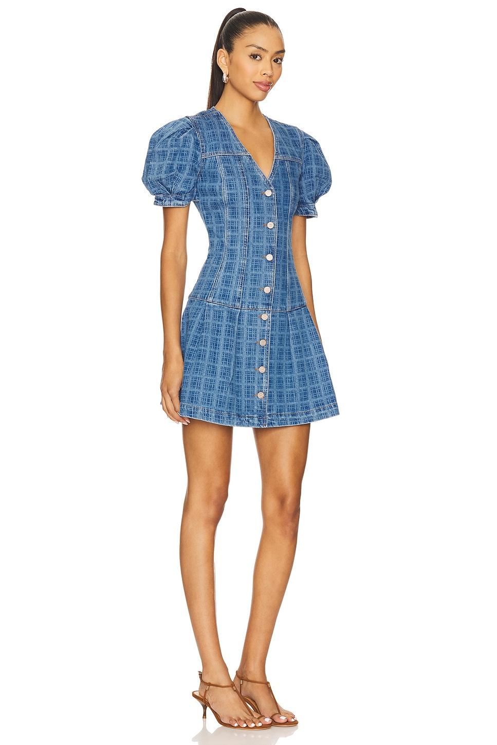 Adeline Shell Mini Dress Damson Madder Product Image