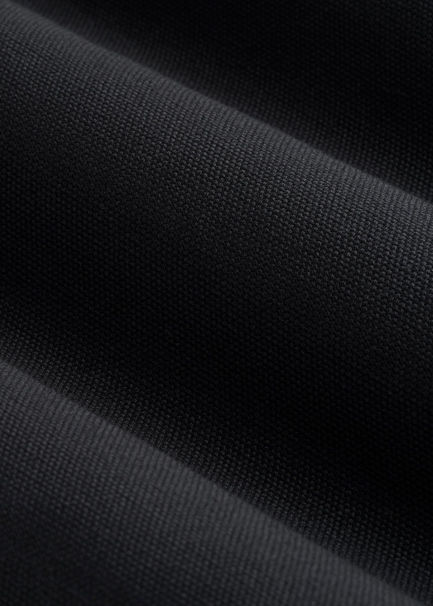 LJ&S Flannel-Lined Canvas Work Vest for Tall Men in Black Male Product Image