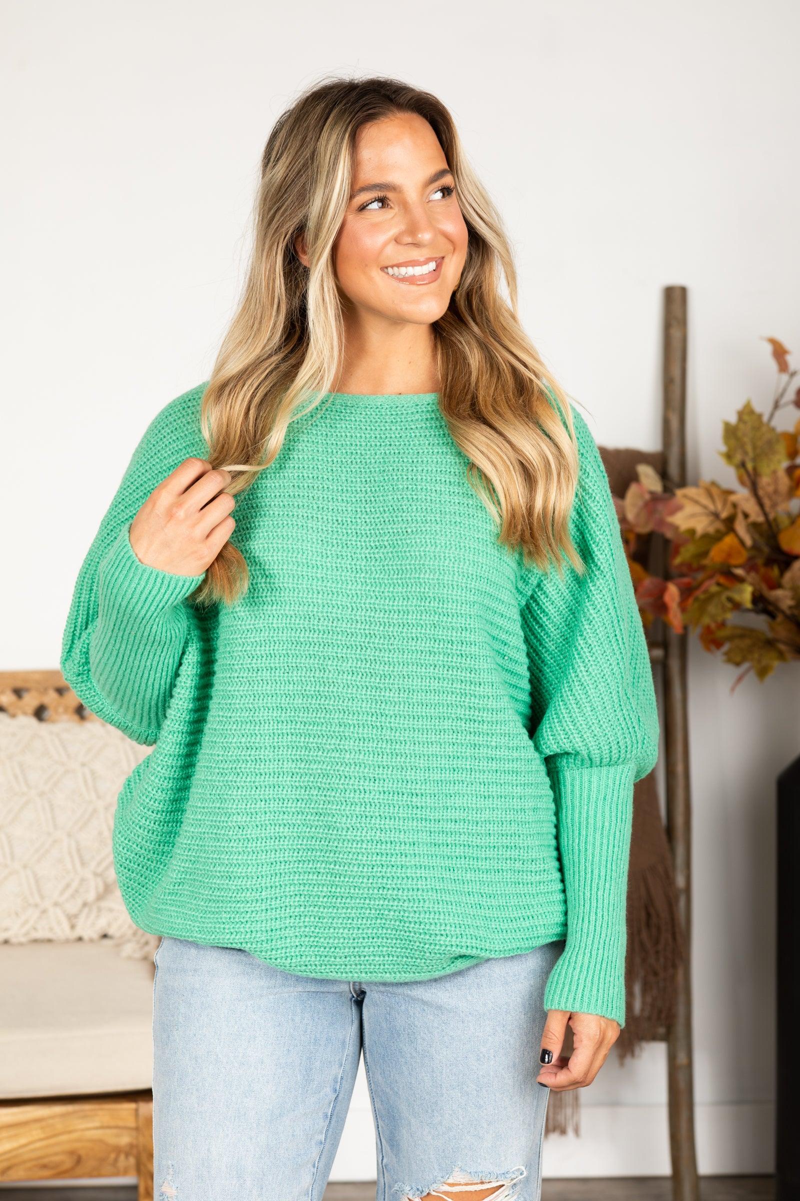 Dolman Sleeve Oversized Sweater Product Image
