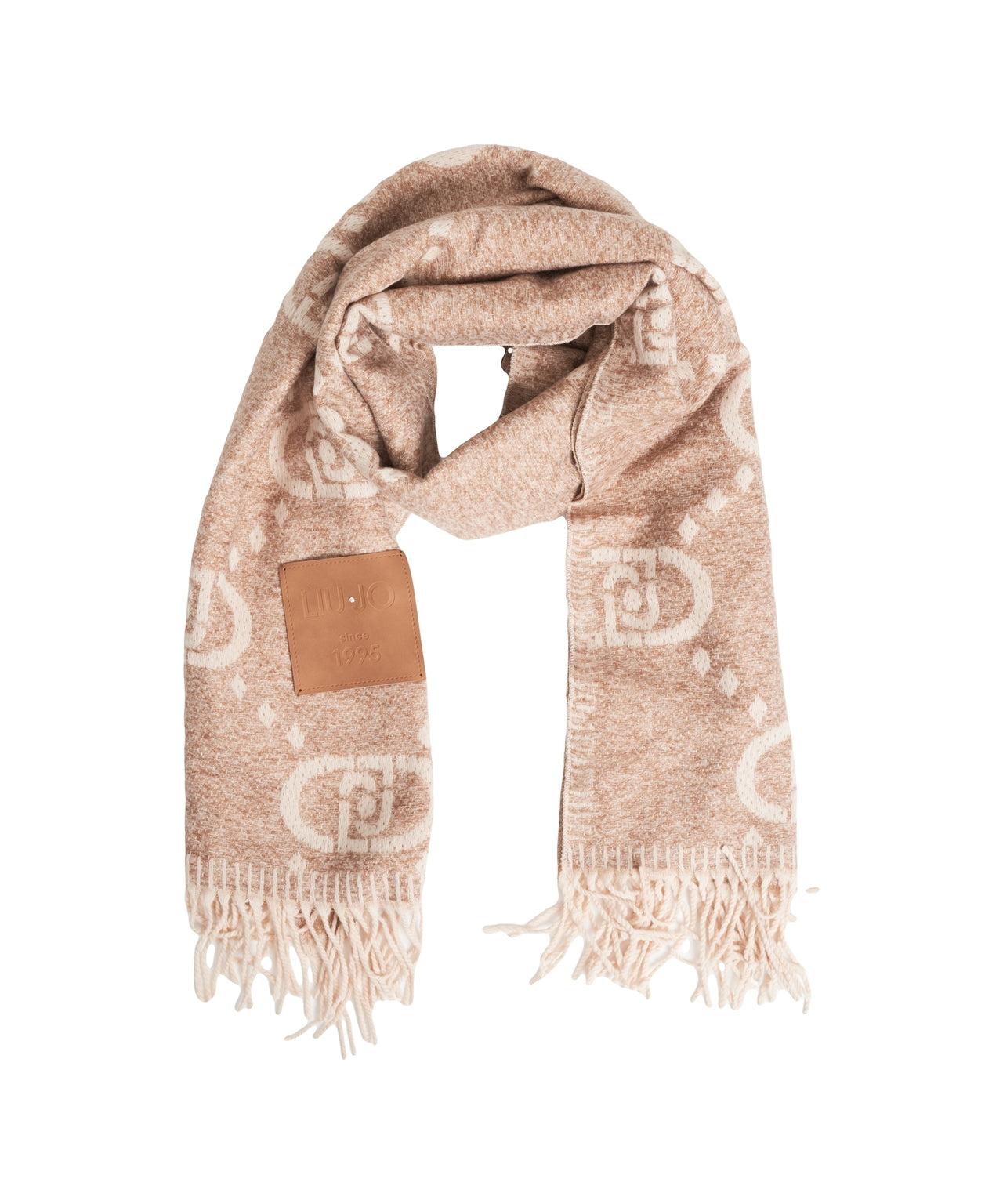 Scarf with logo print Product Image